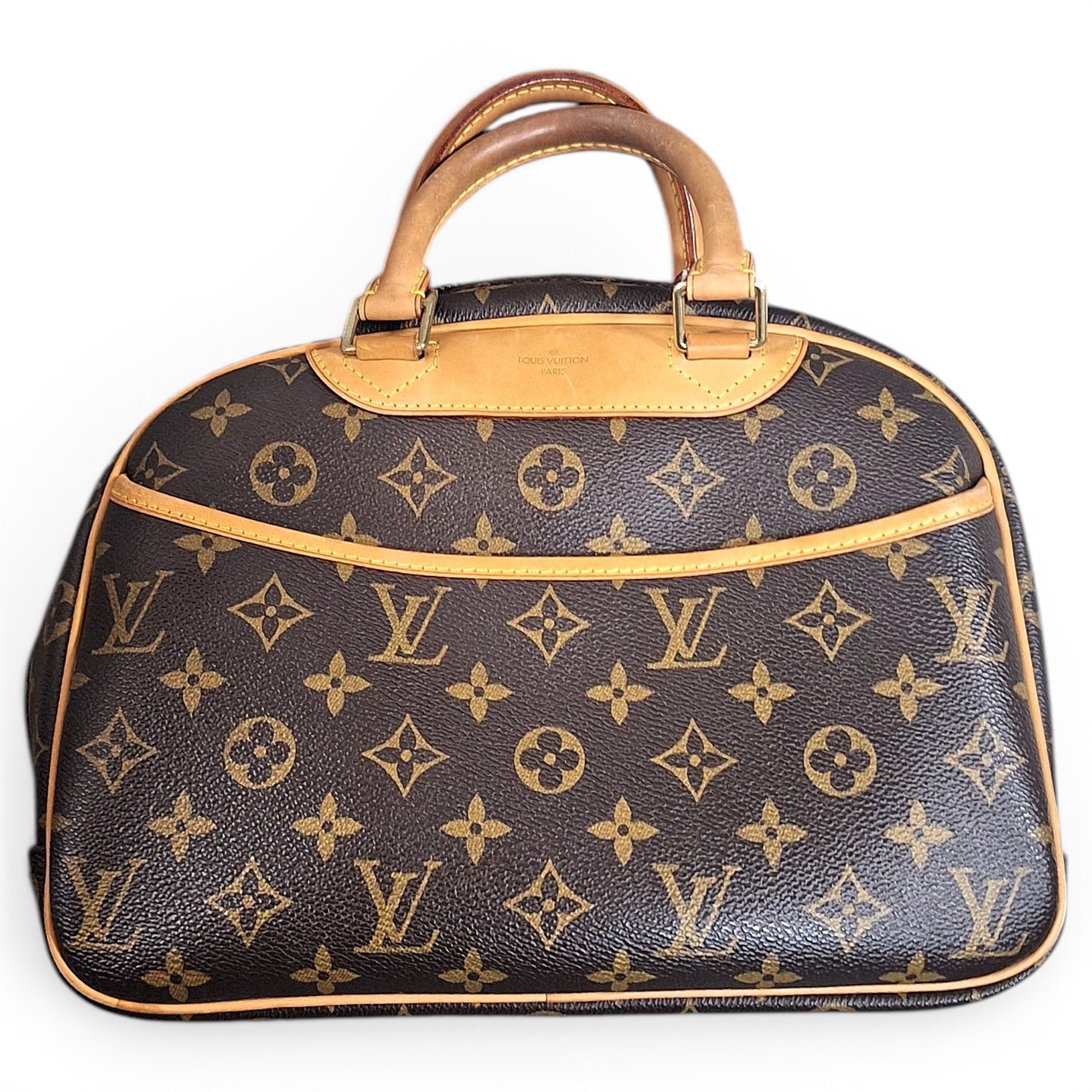 Trouville leather satchel