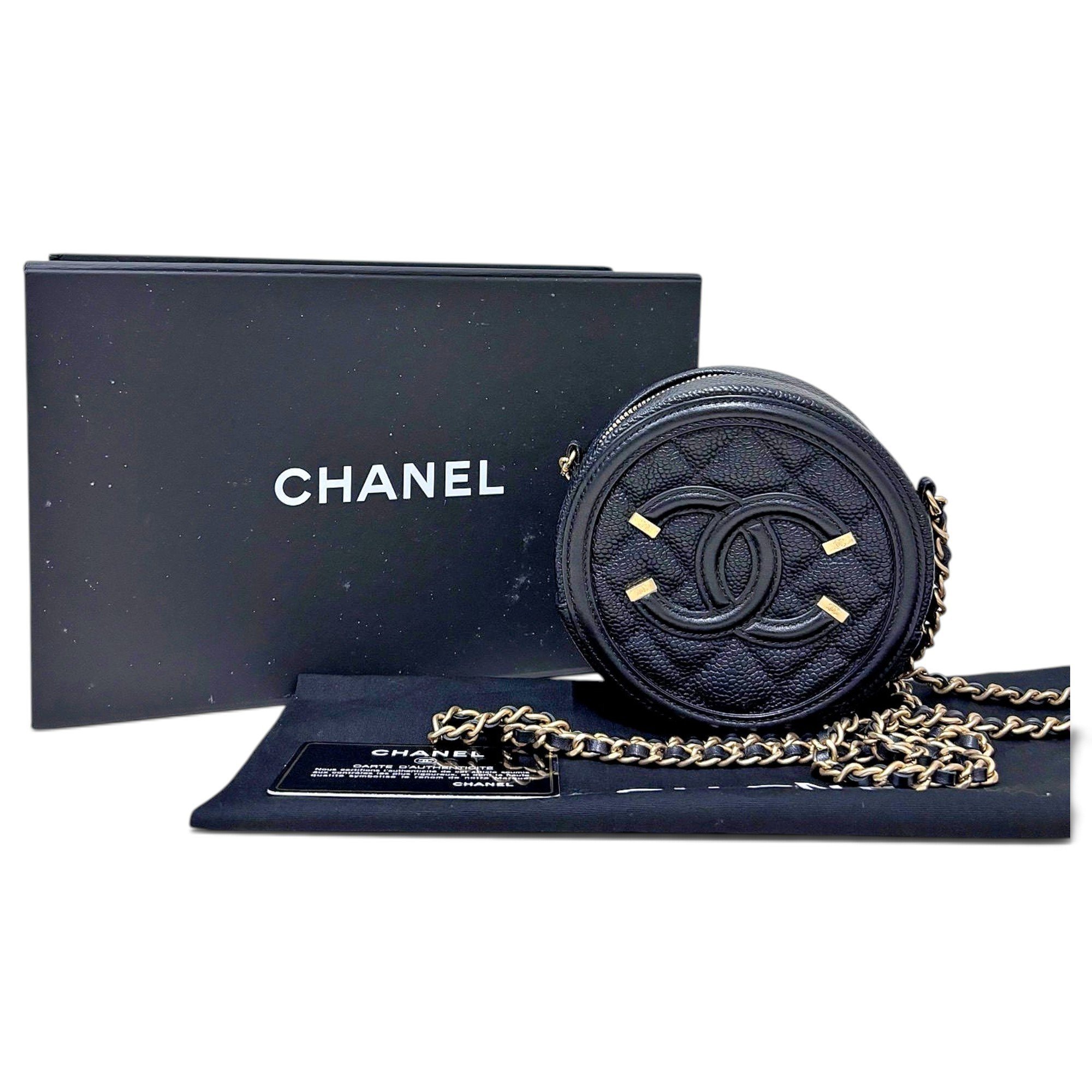 Vanity leather crossbody bag