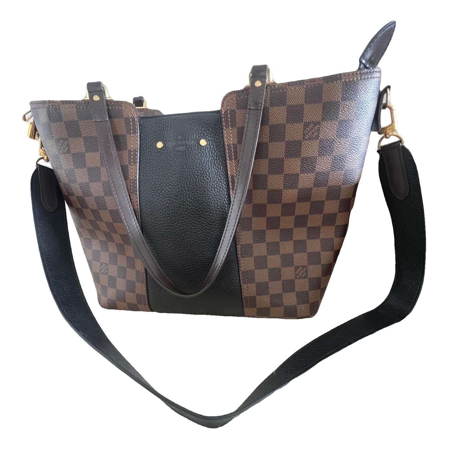 Jersey leather handbag