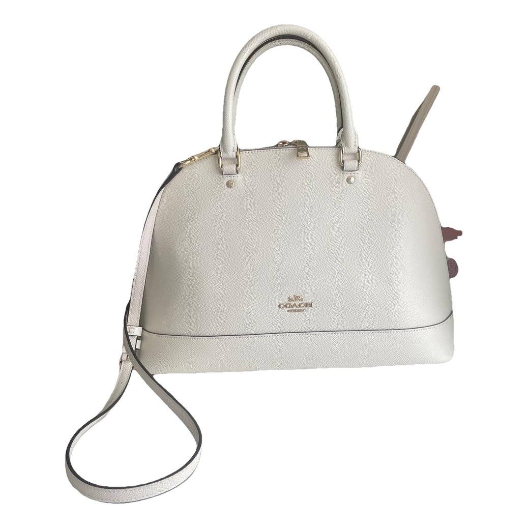 Cartable mini sierra leather handbag