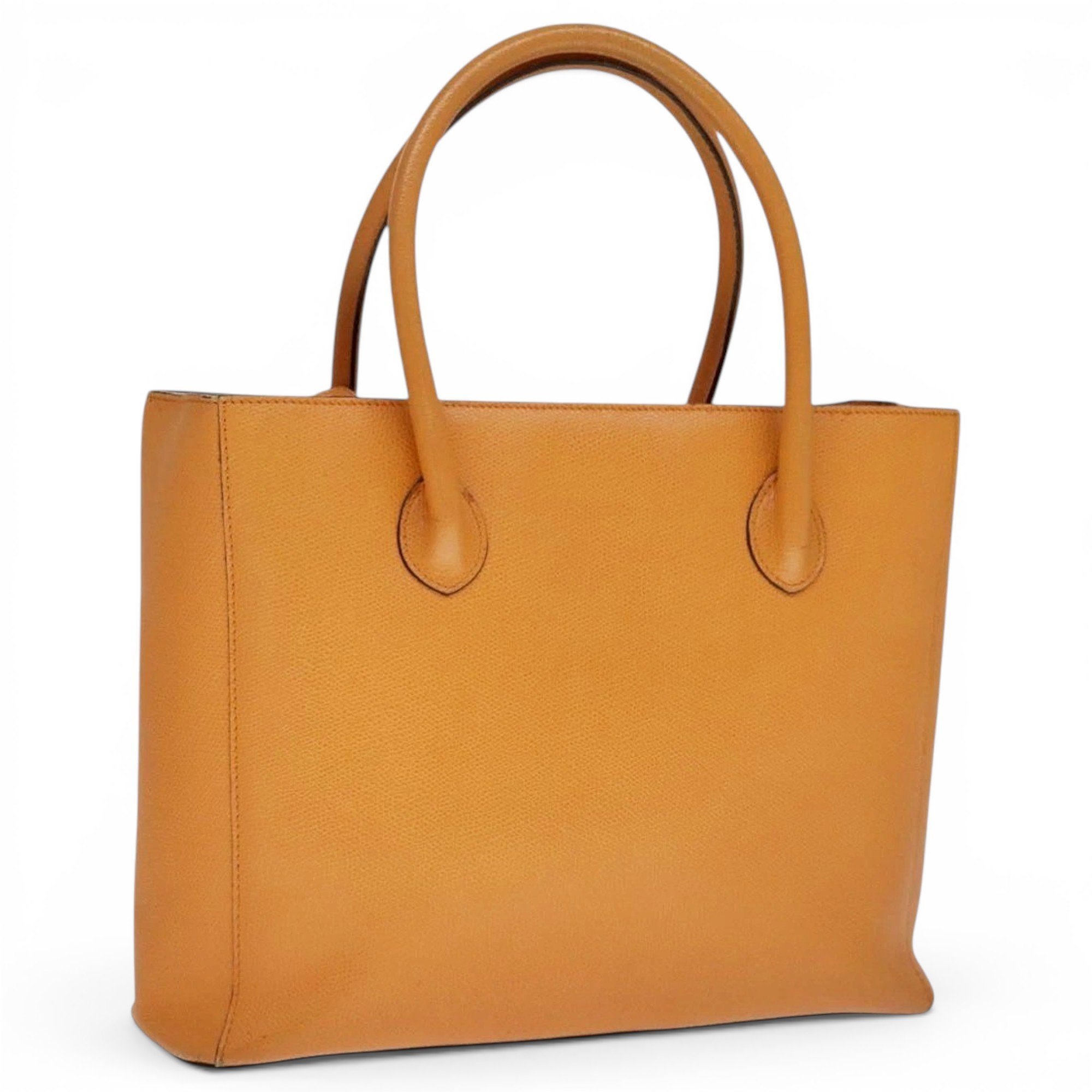 Leather tote