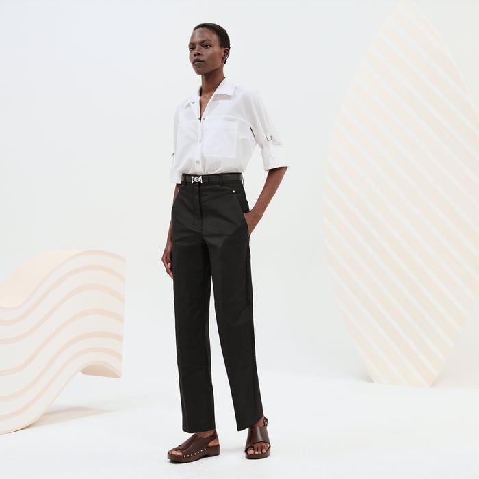 Noir Cargo Pants