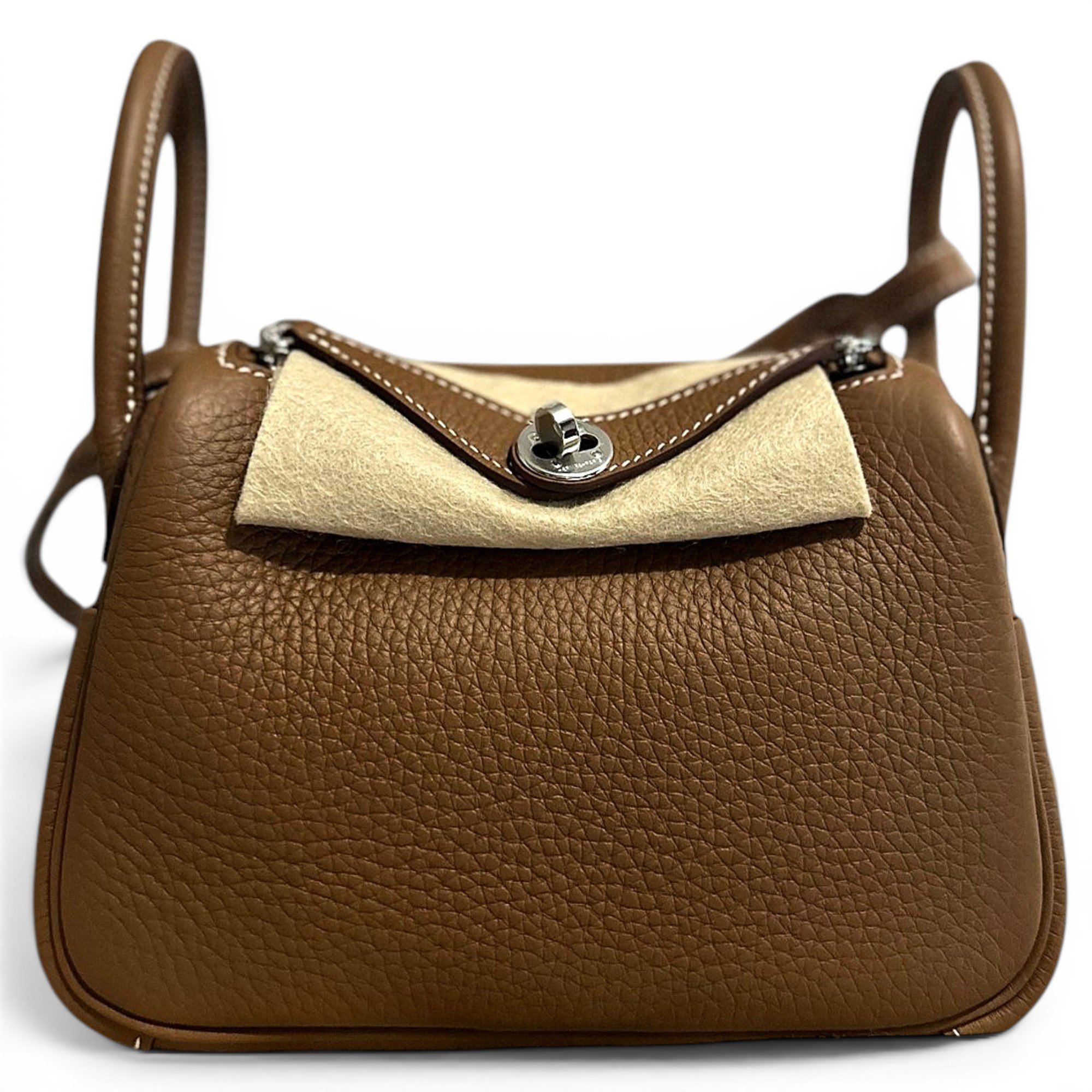 Lindy leather handbag