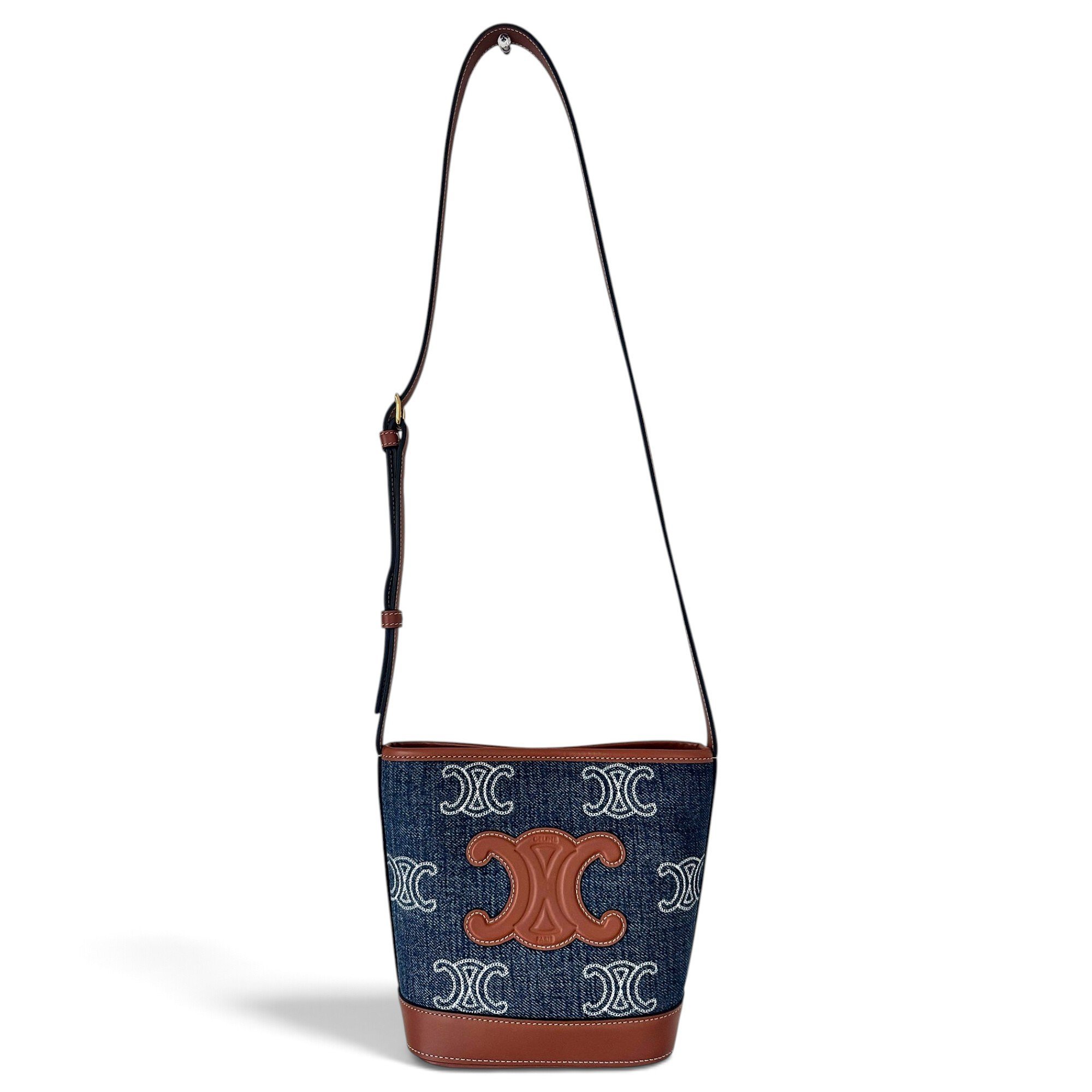 SAC SEAU leather handbag