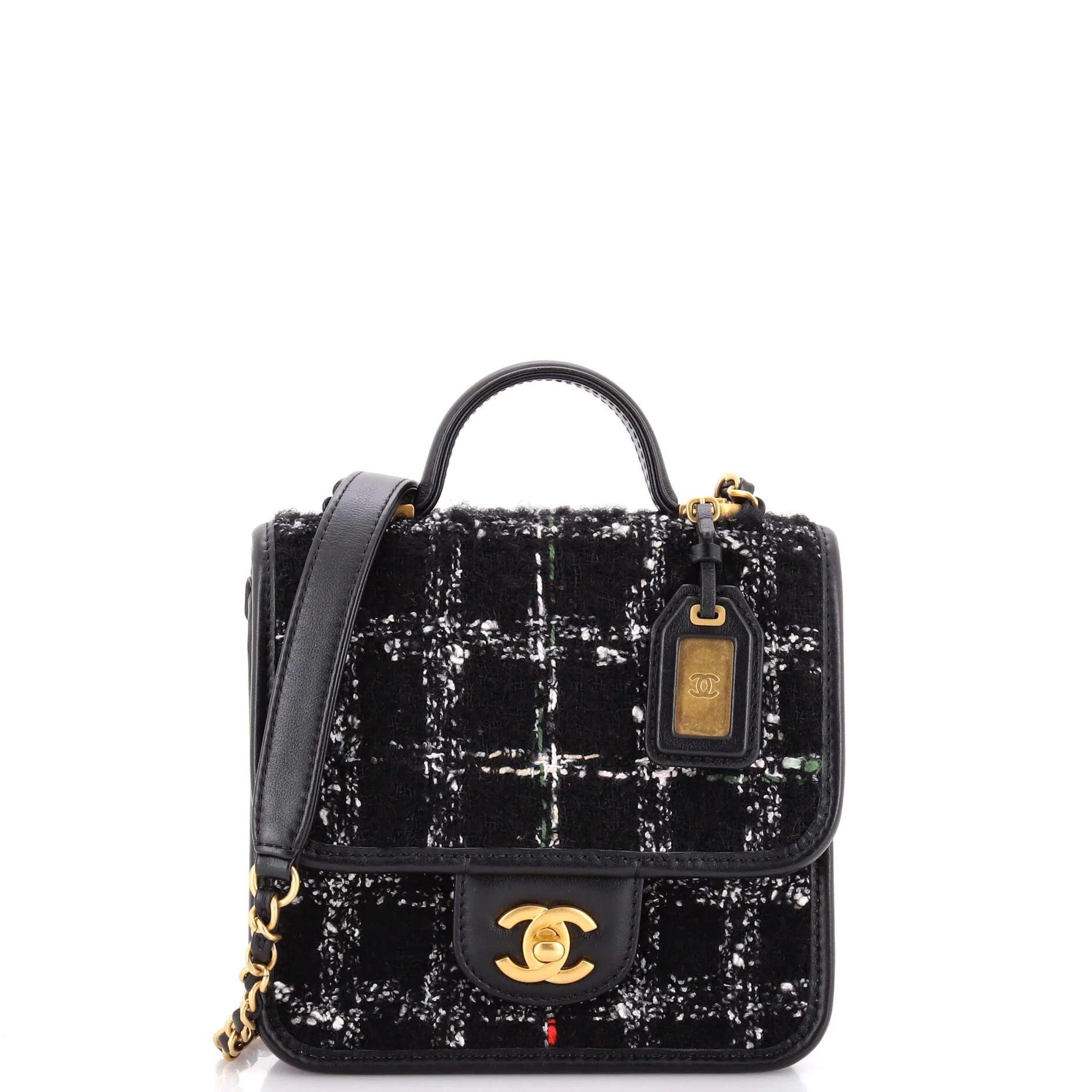 Tweed handbag