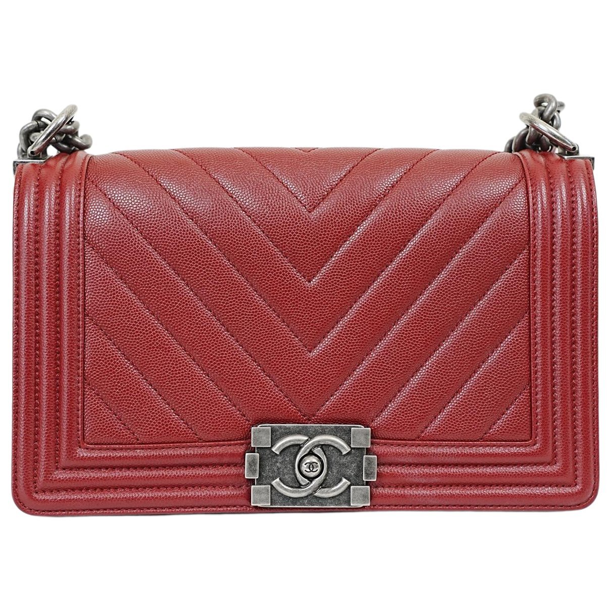 Boy leather handbag