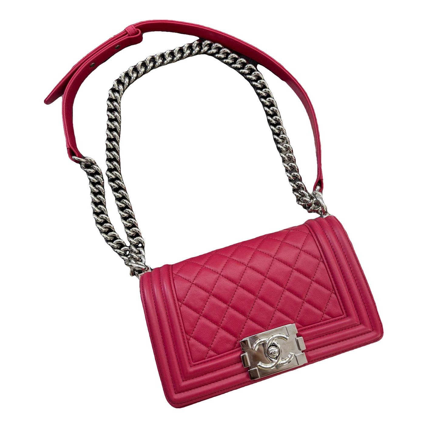 Boy leather crossbody bag