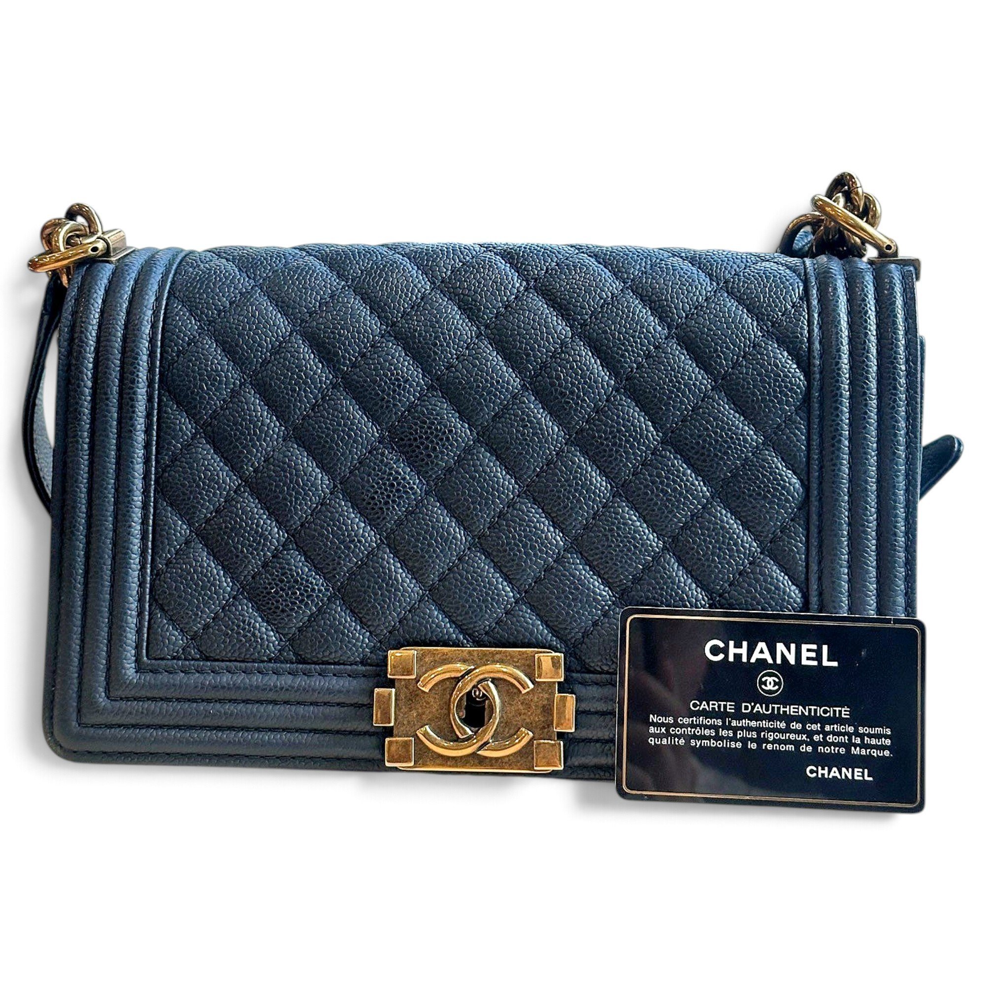Boy leather handbag