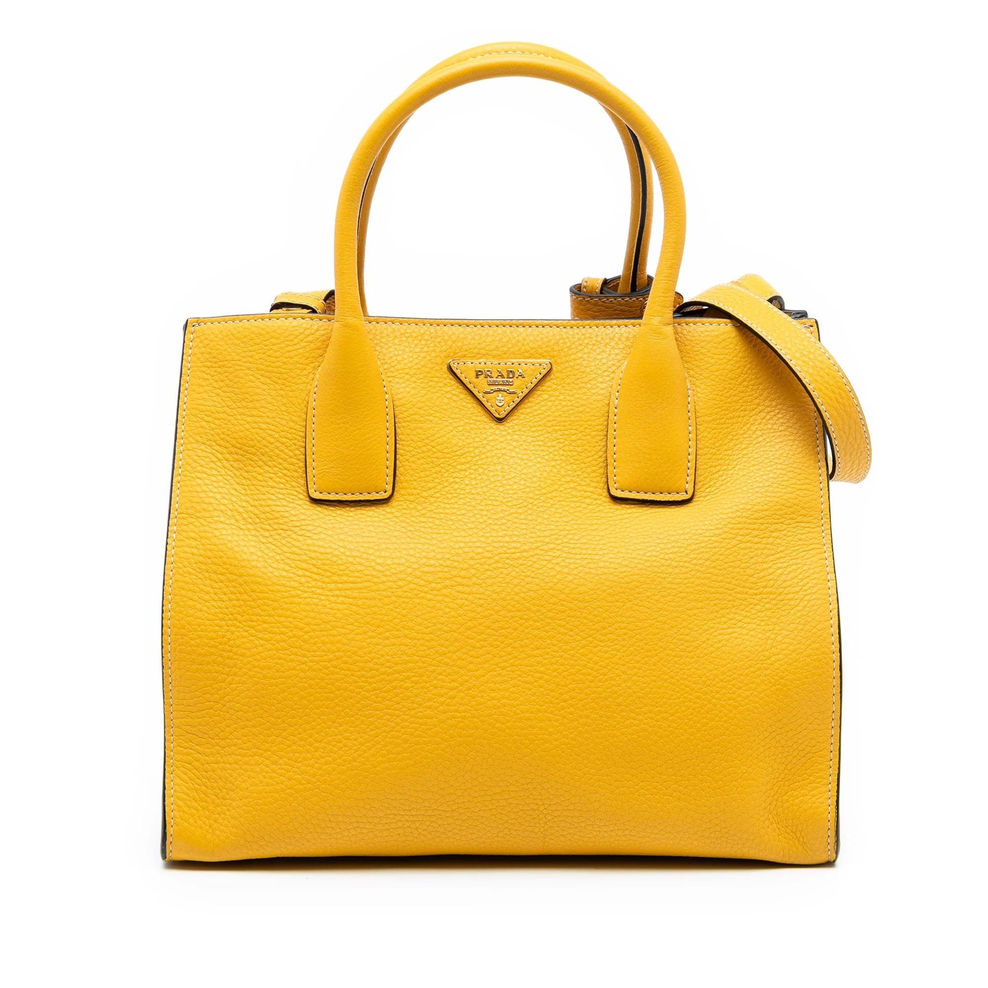 Leather satchel