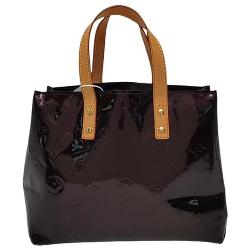 Reade patent leather handbag