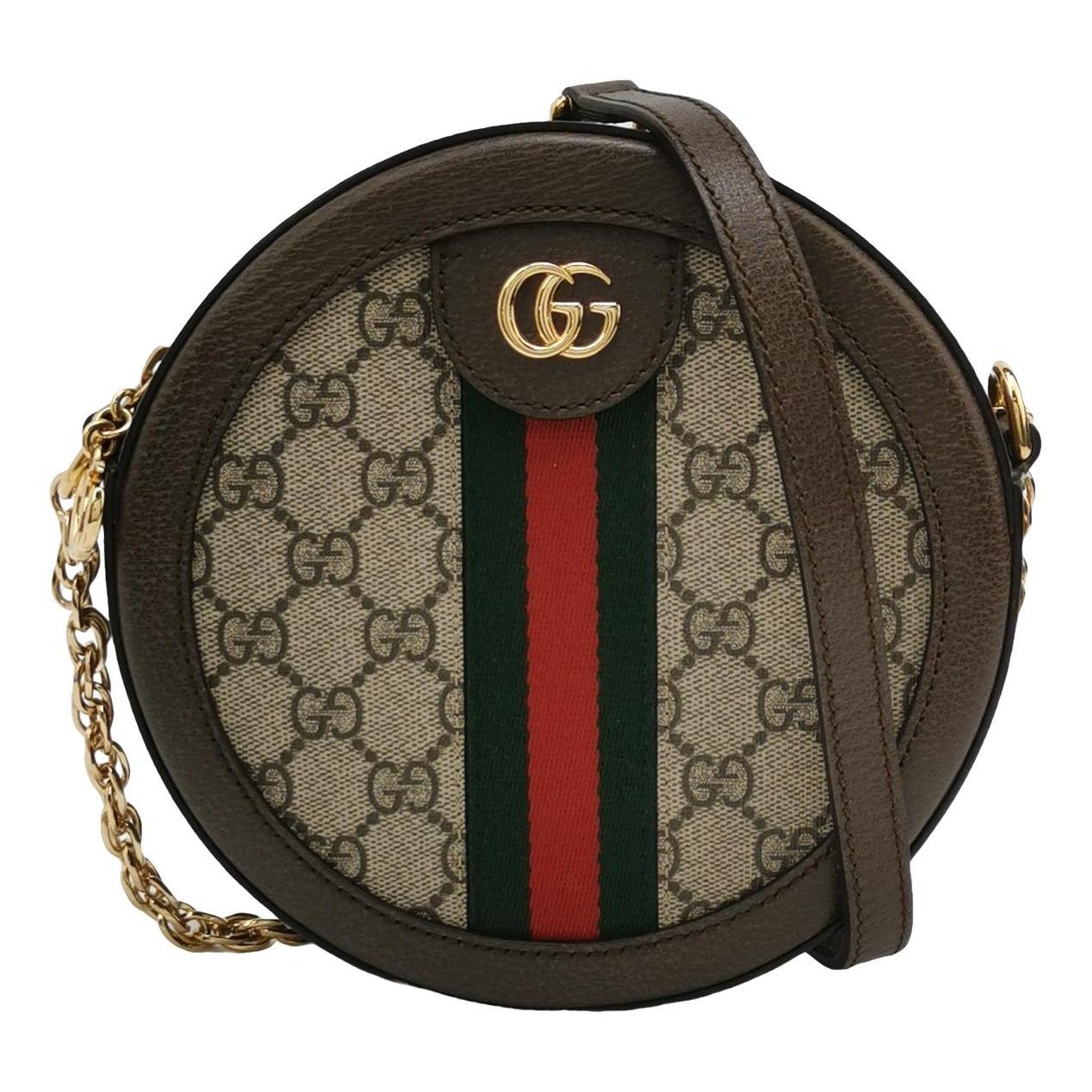 Ophidia leather crossbody bag