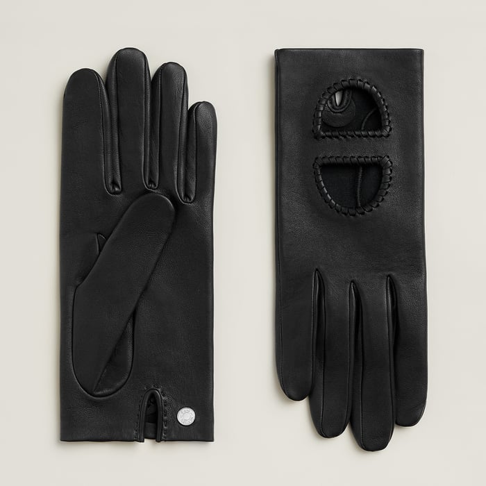 Noir Maillons Gloves
