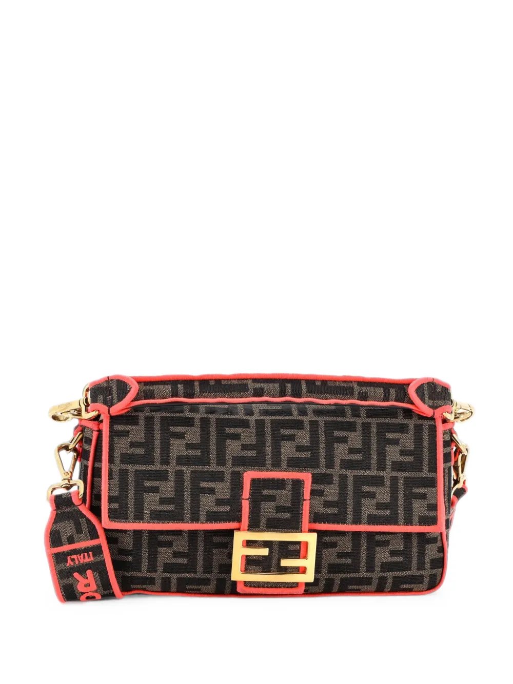 Baguette NM Bag Zucca Canvas Medium shoulder bag