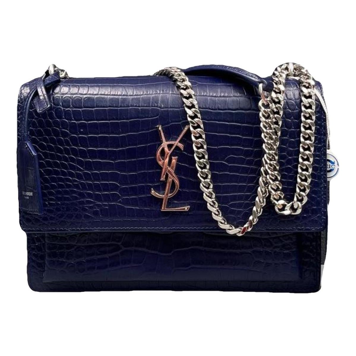 Sunset leather handbag