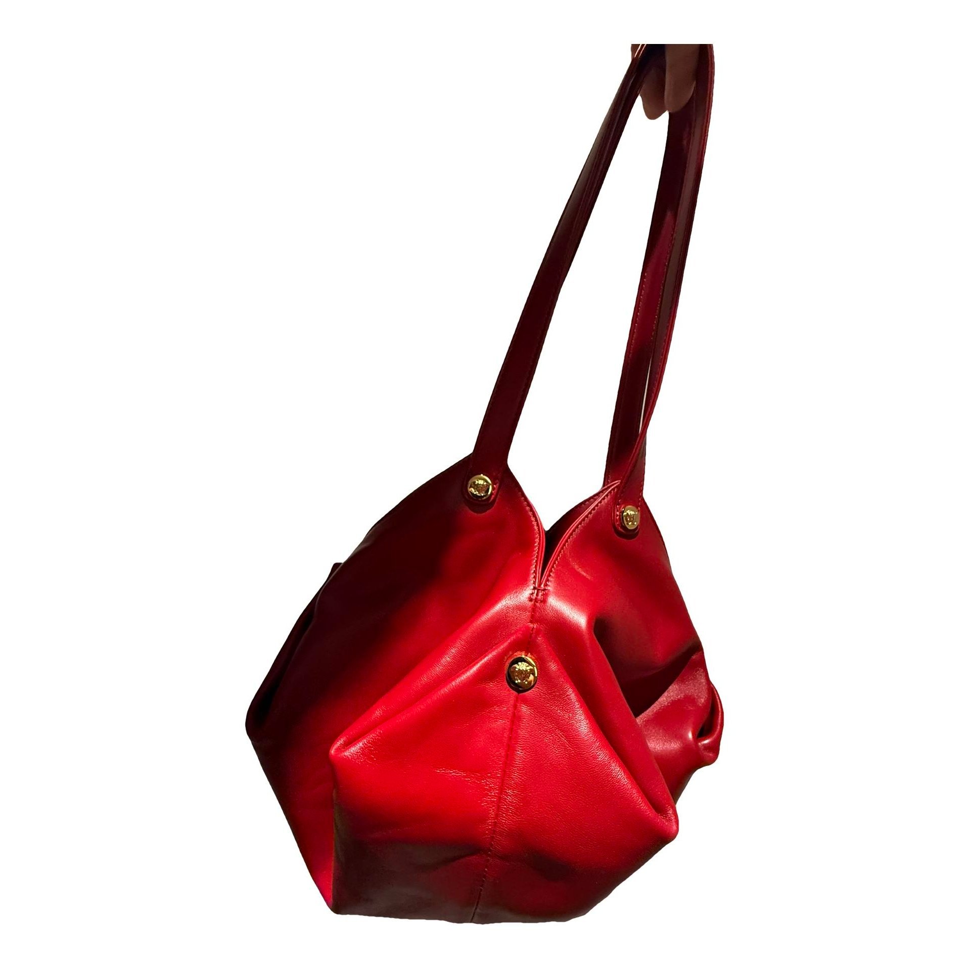 Leather handbag