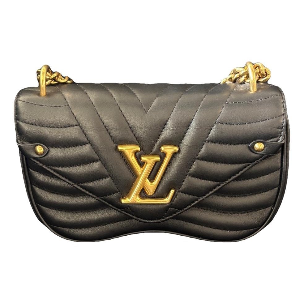 New Wave leather handbag