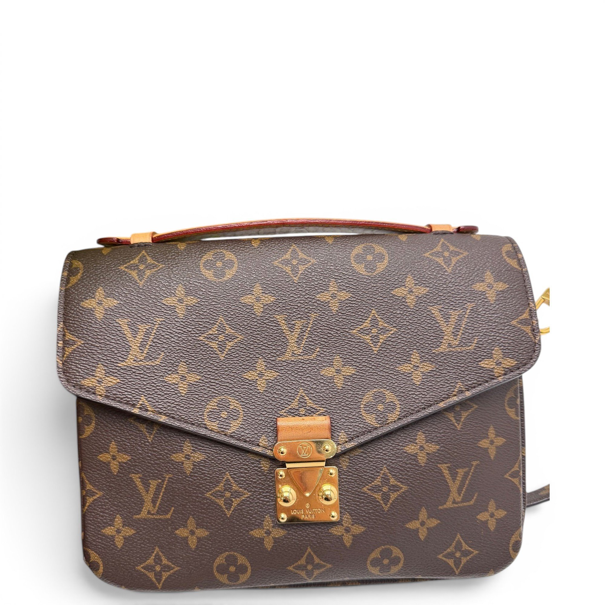 Metis leather handbag