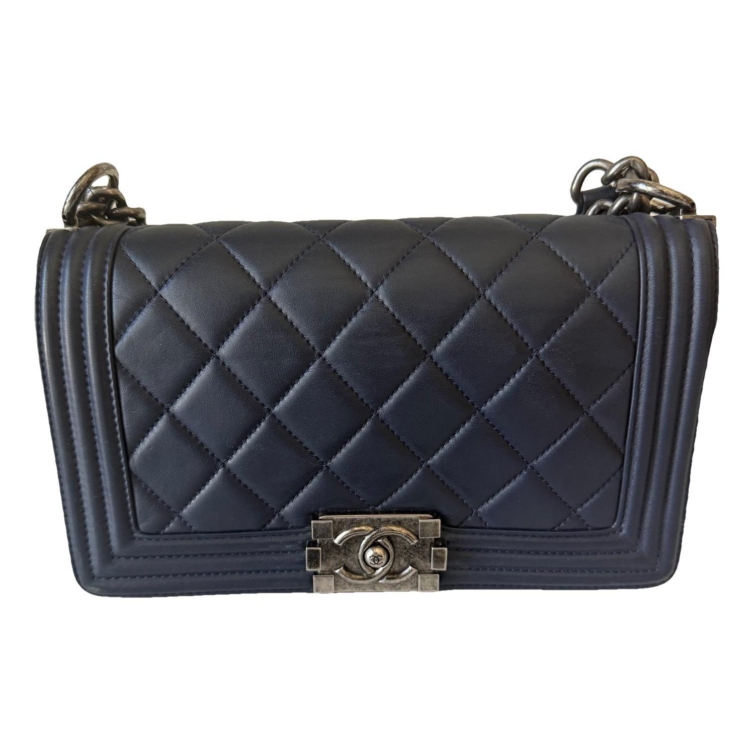 Boy leather crossbody bag
