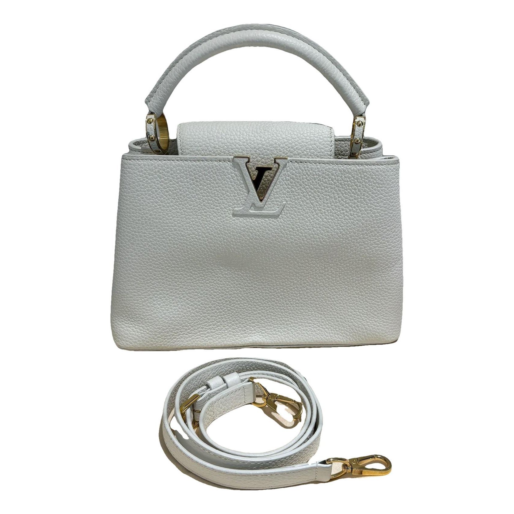 Capucines leather handbag