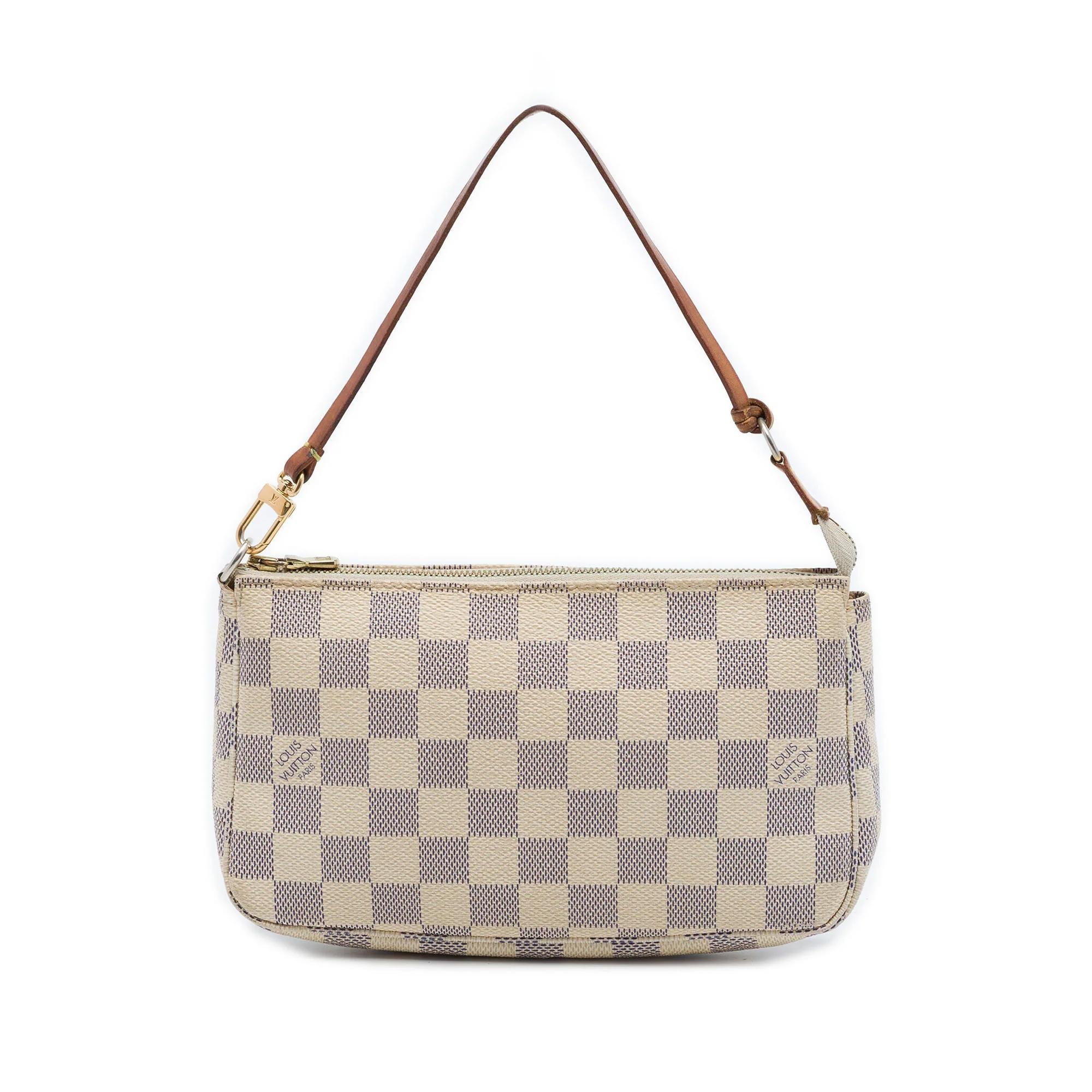 Pochette Accessoire leather handbag