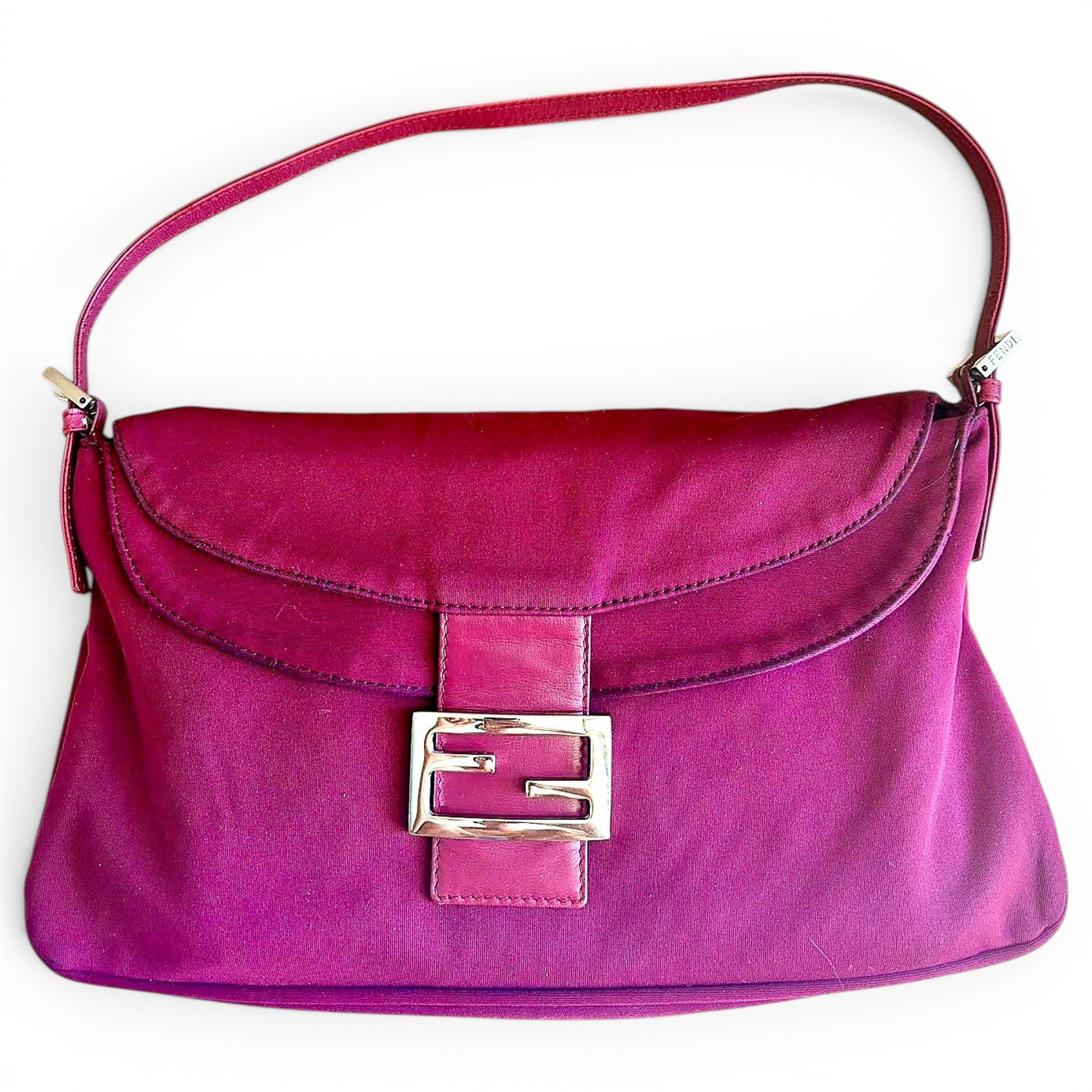 Fendi Baguette cloth handbag