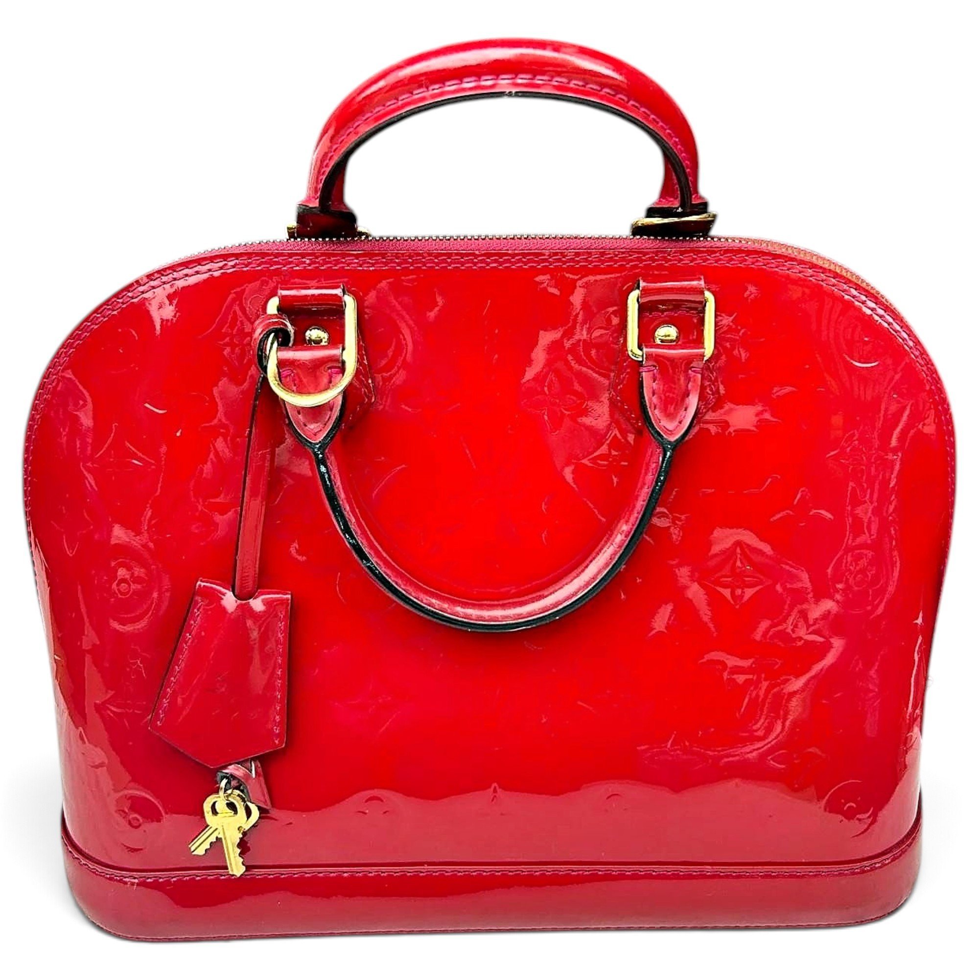 Alma patent leather handbag