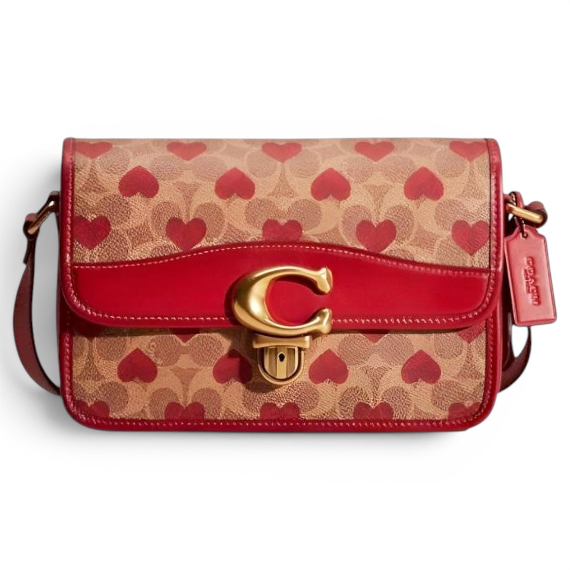 Leather crossbody bag