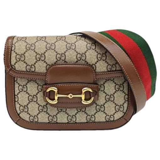 Handle Horsebit 1955 leather mini bag