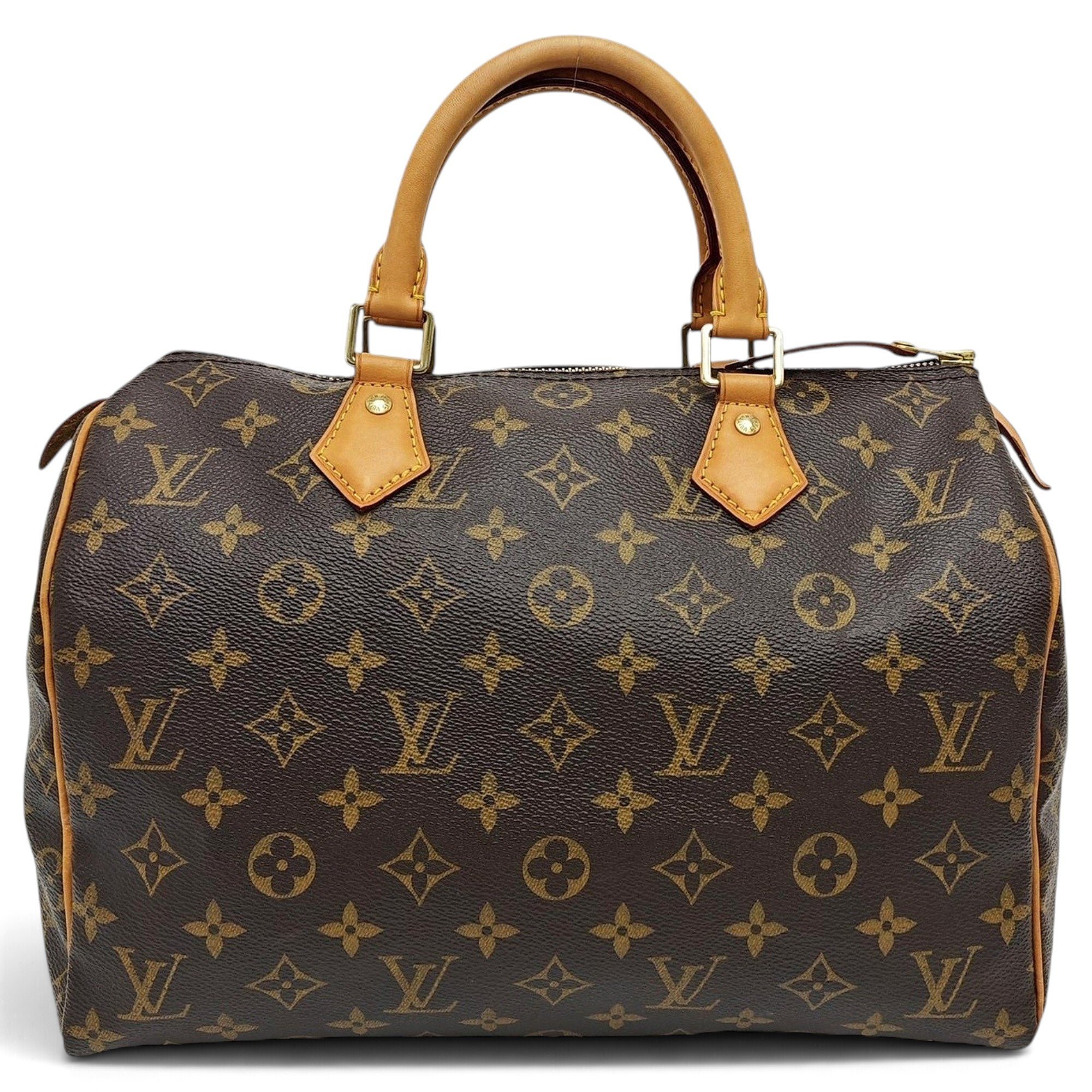 Nano Speedy / Mini HL leather handbag