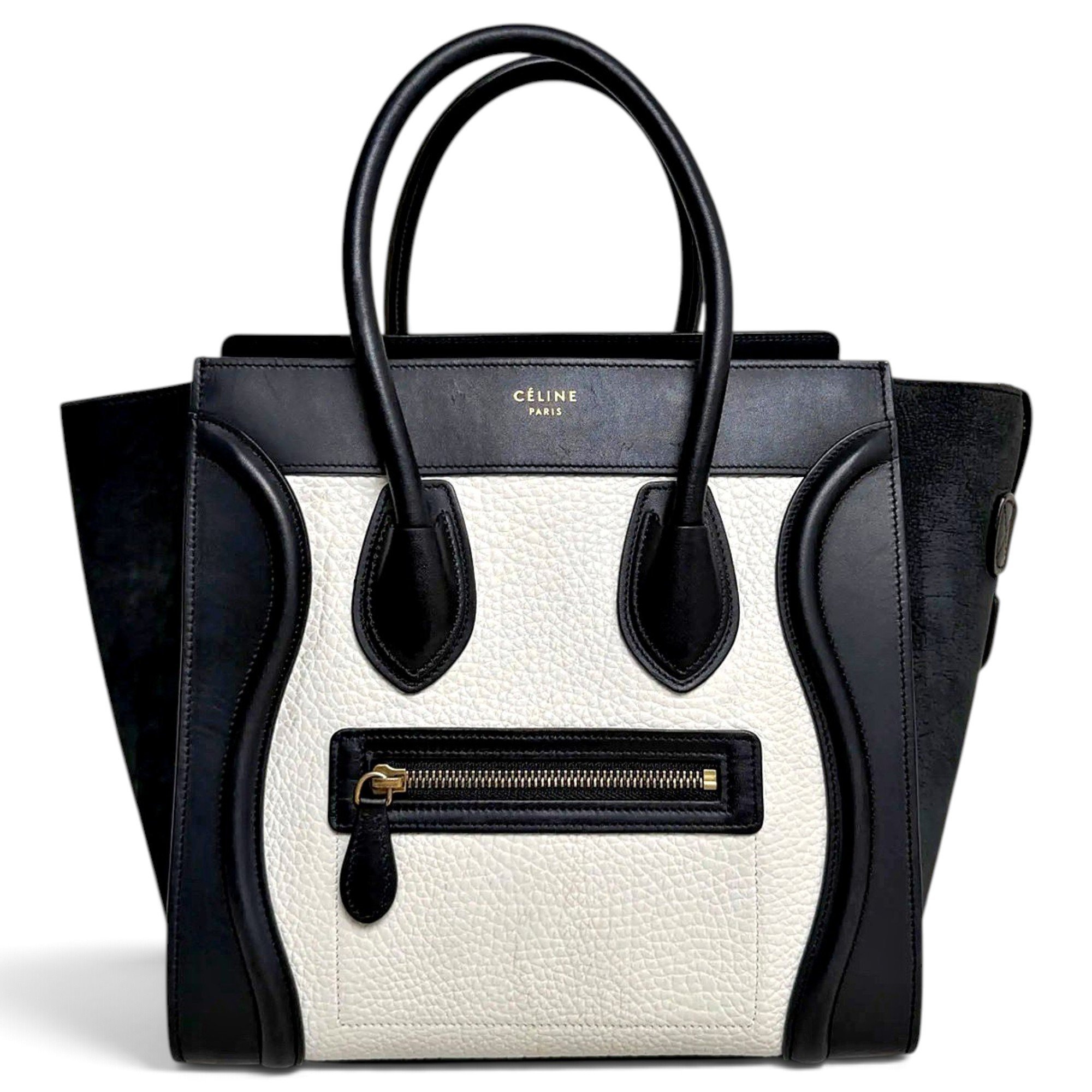 Luggage leather handbag