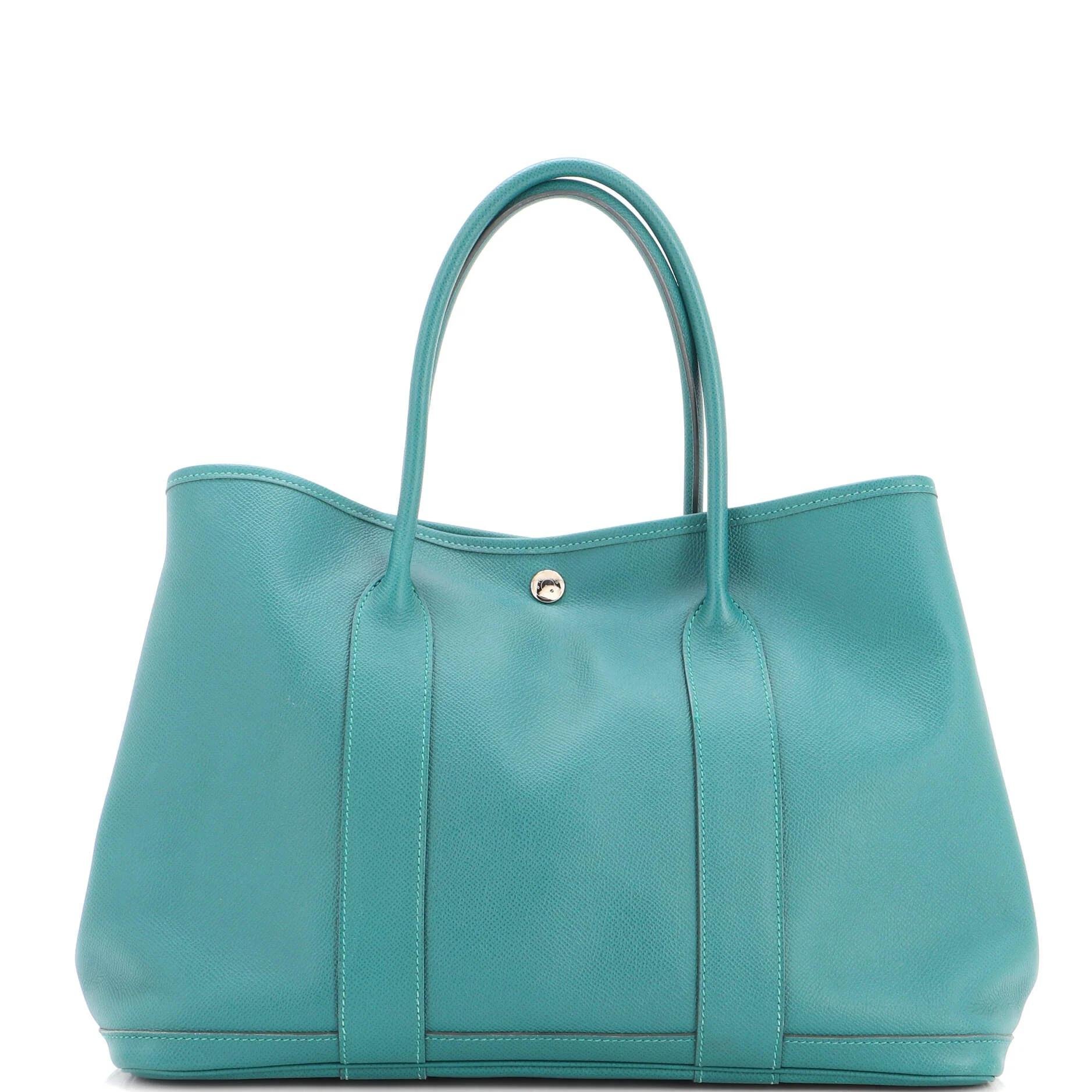 Leather tote