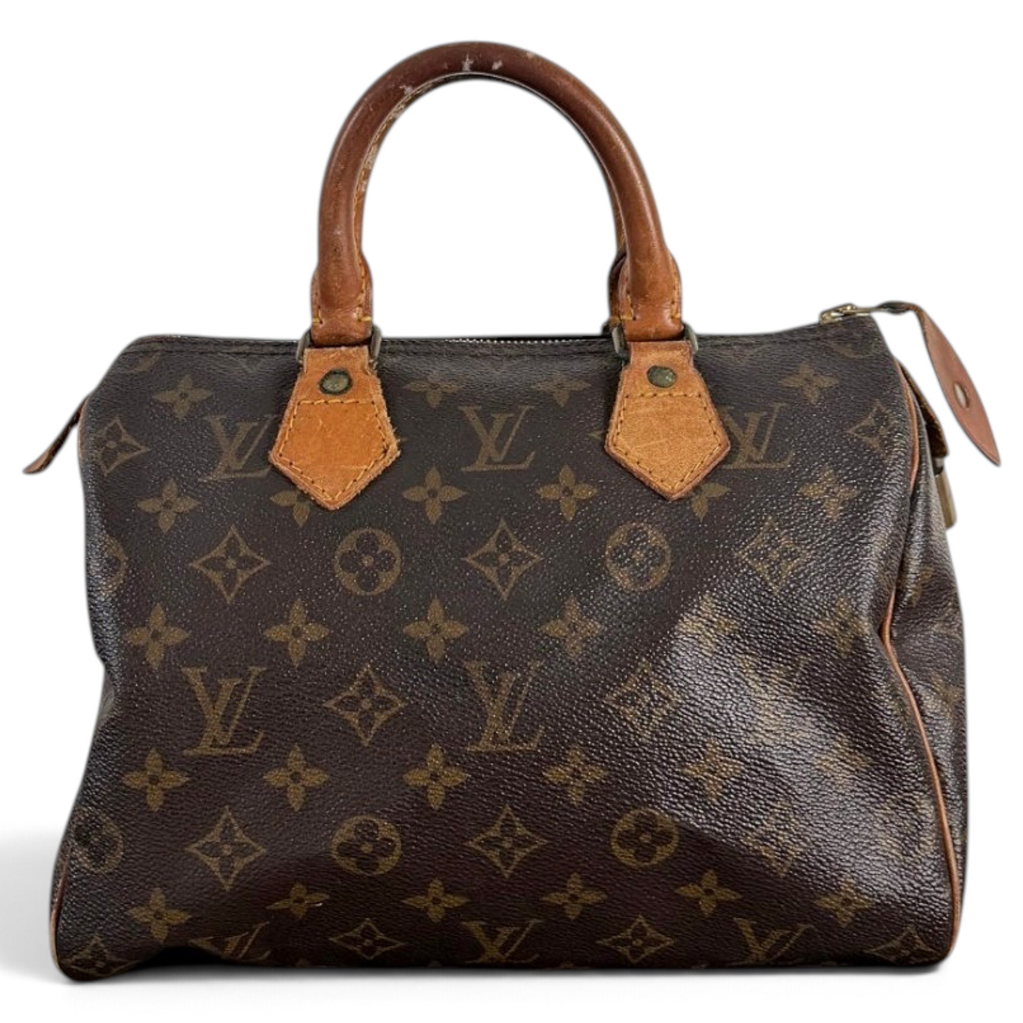 Speedy leather handbag