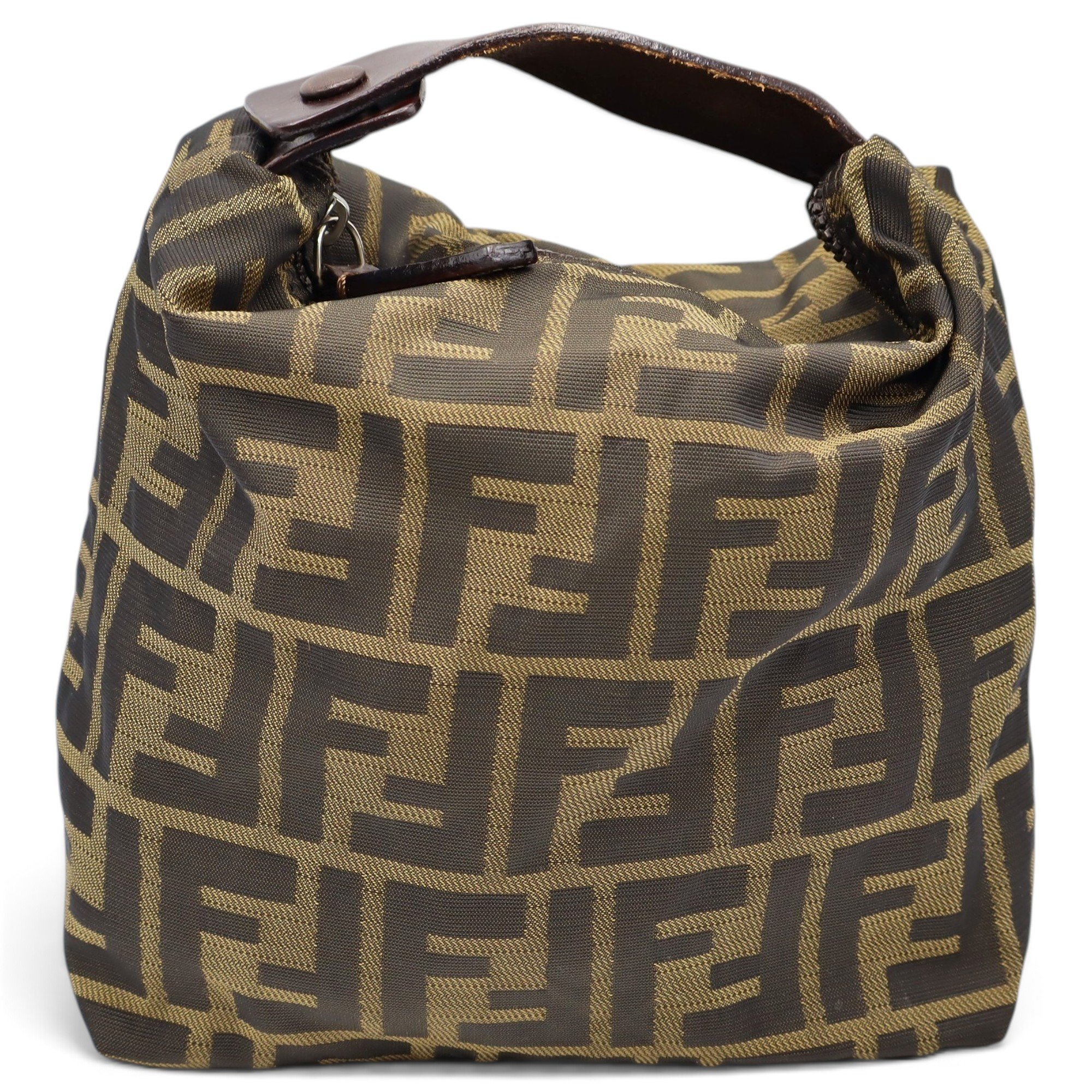 Croissant Vintage cloth handbag