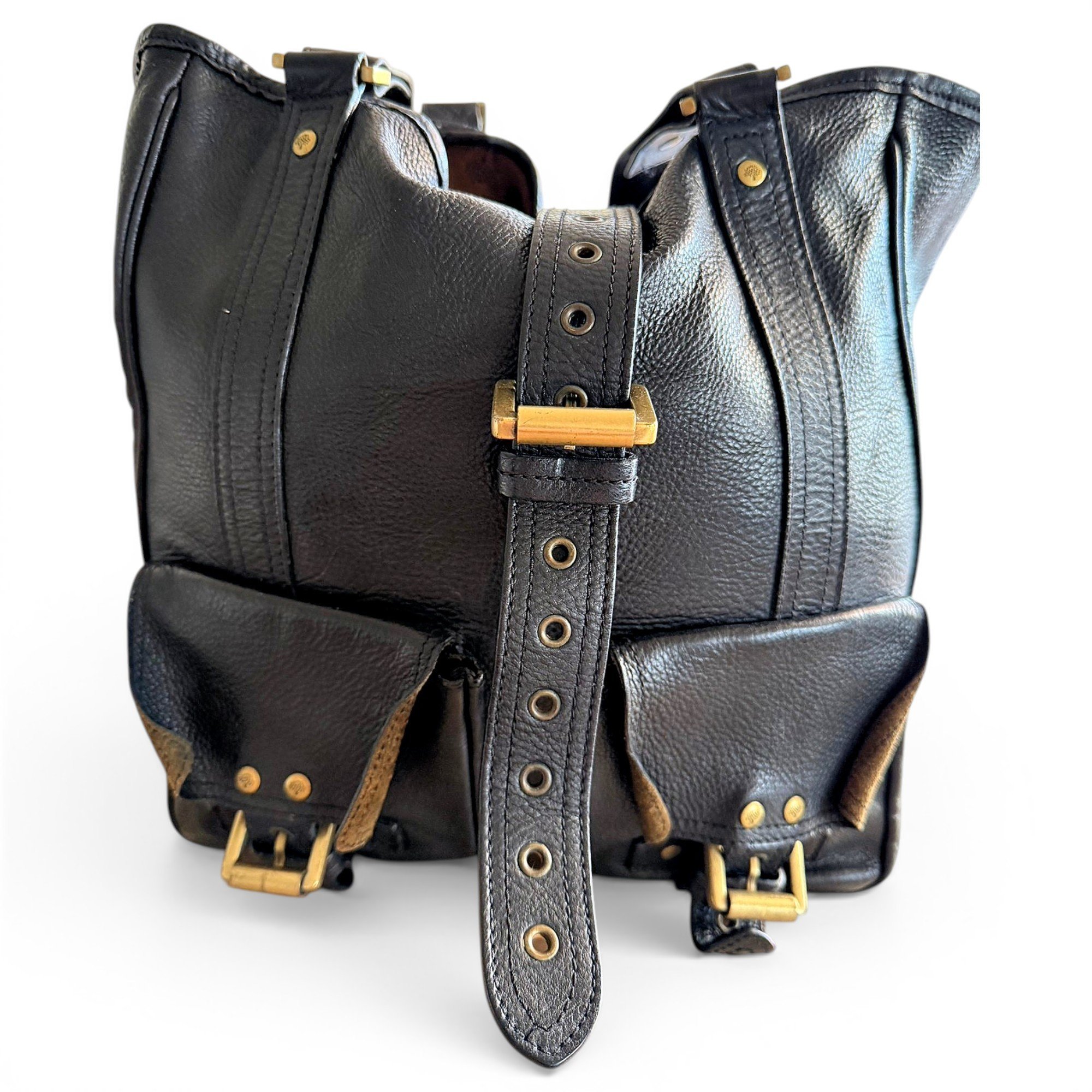 Leather handbag