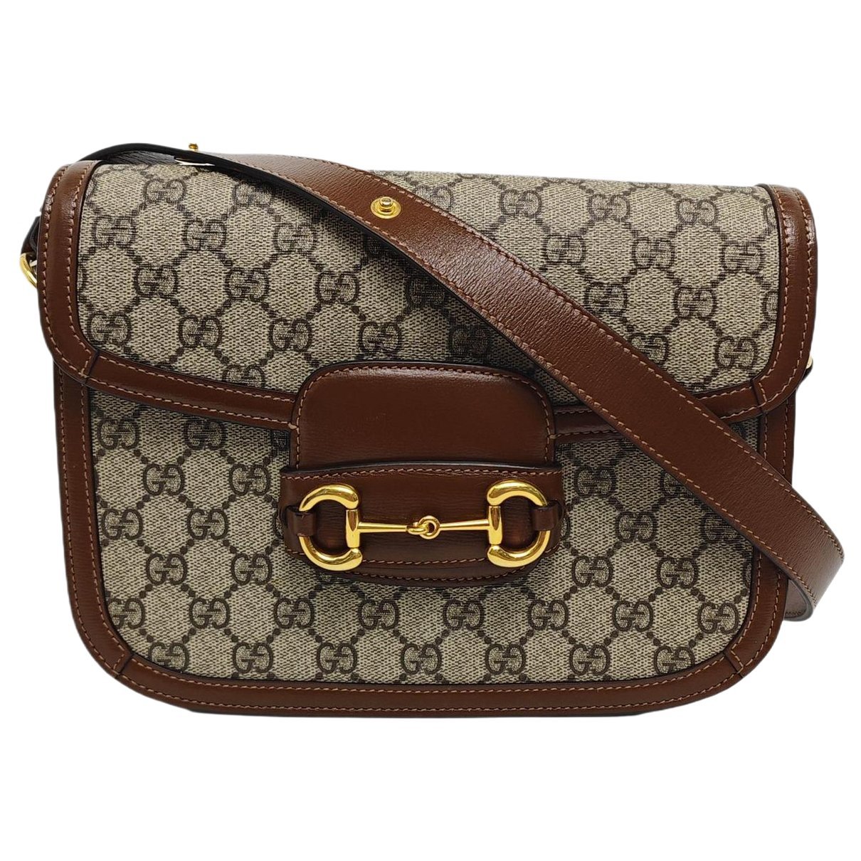 Handle Horsebit 1955 leather crossbody bag