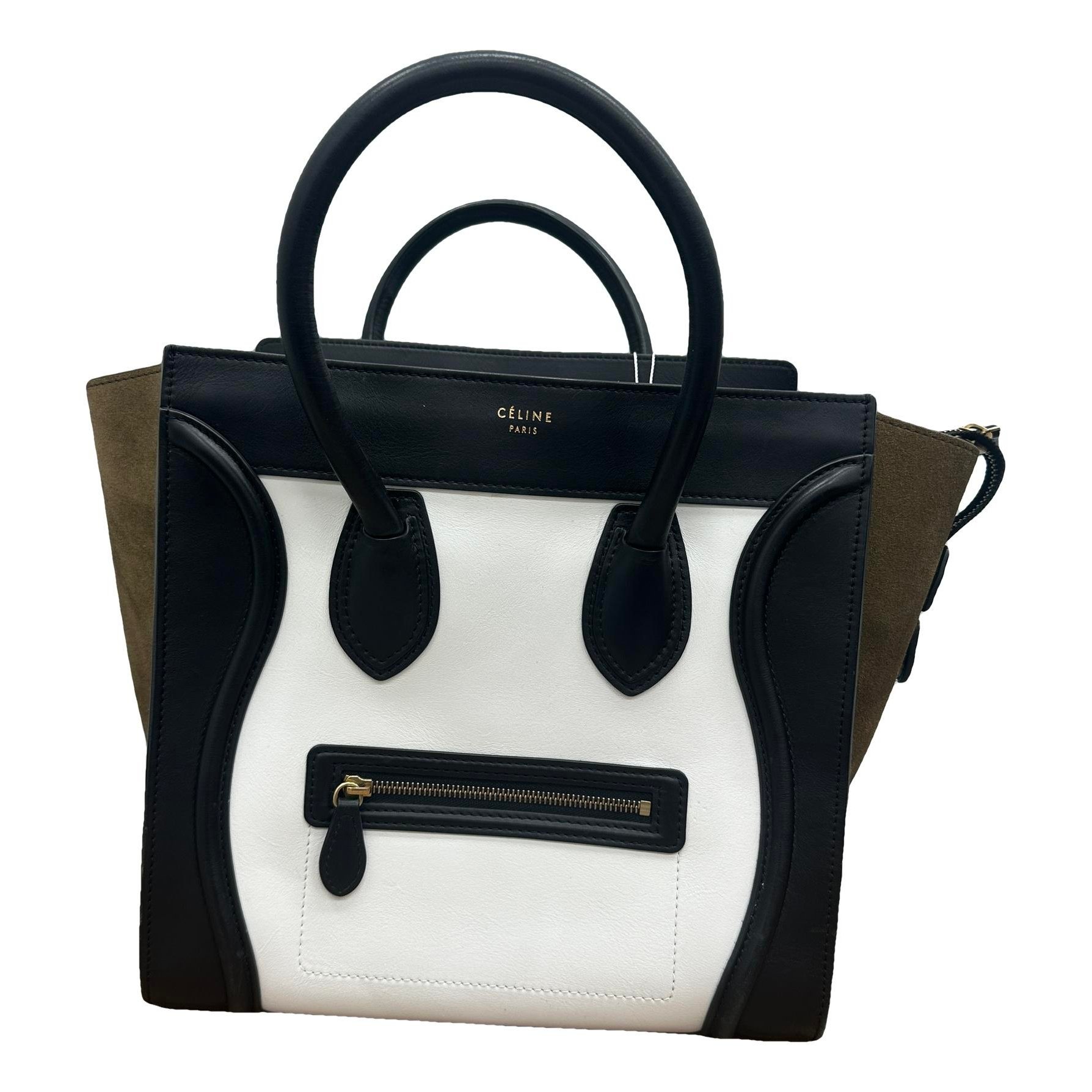 Luggage leather handbag