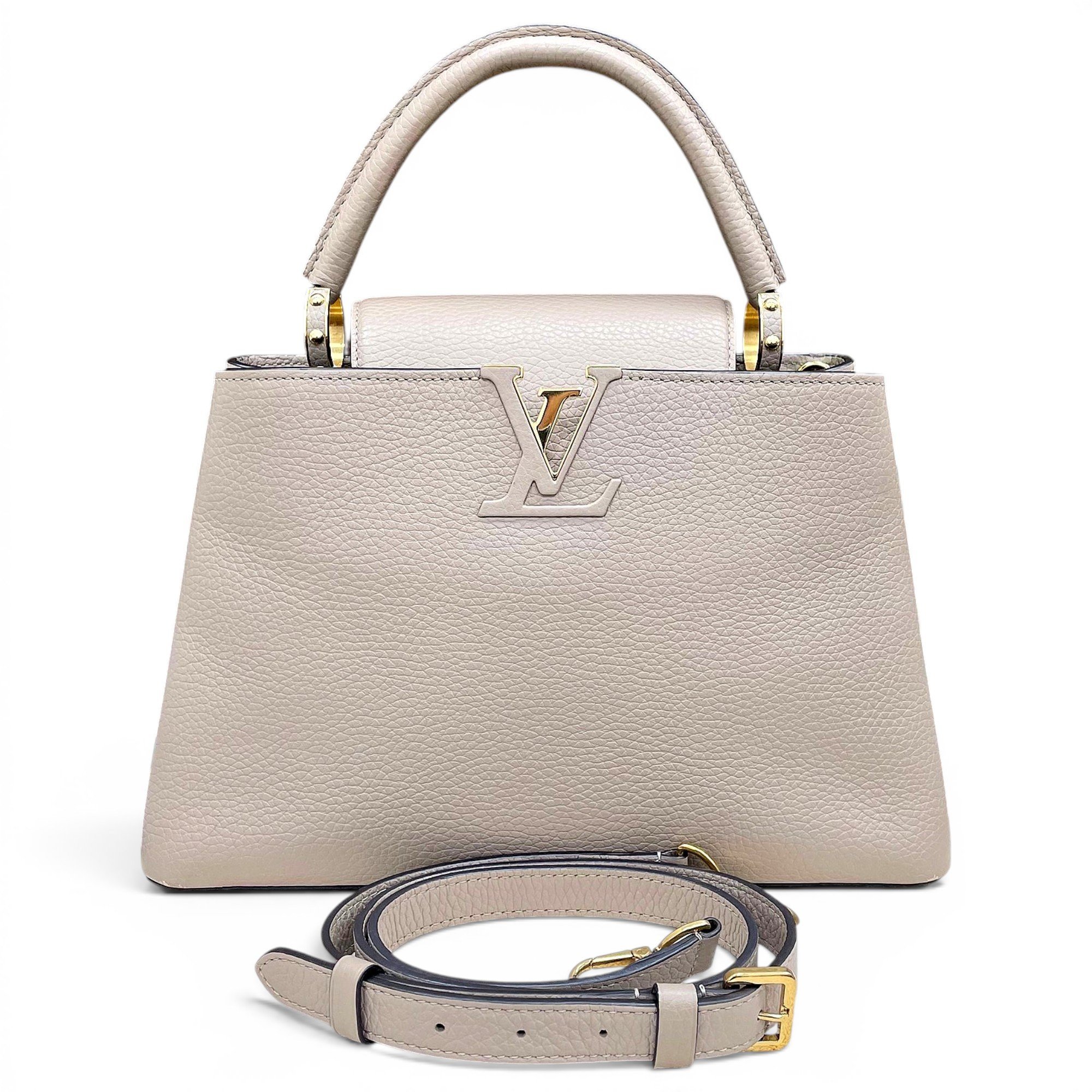 Capucines leather handbag