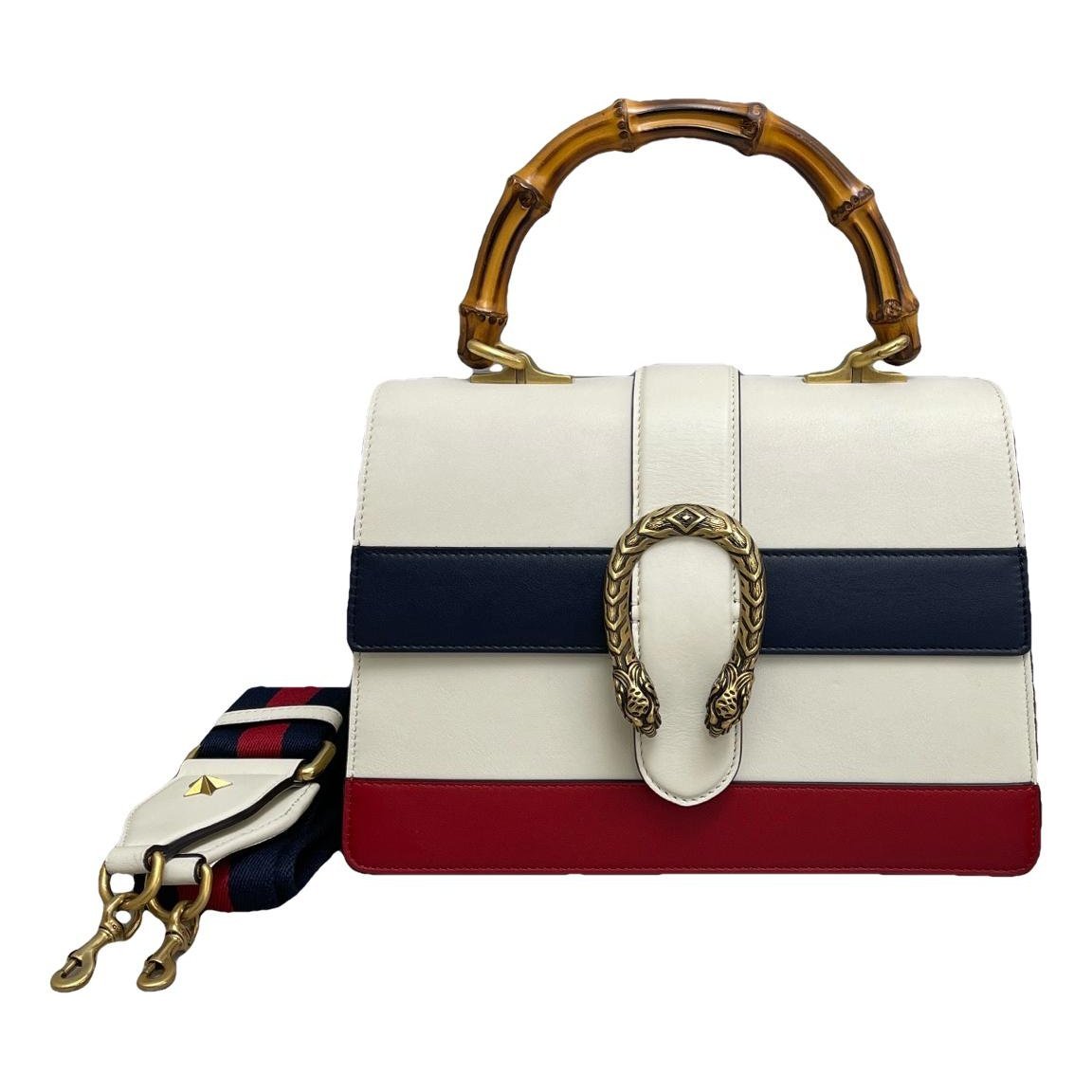 Dionysus Bamboo leather handbag