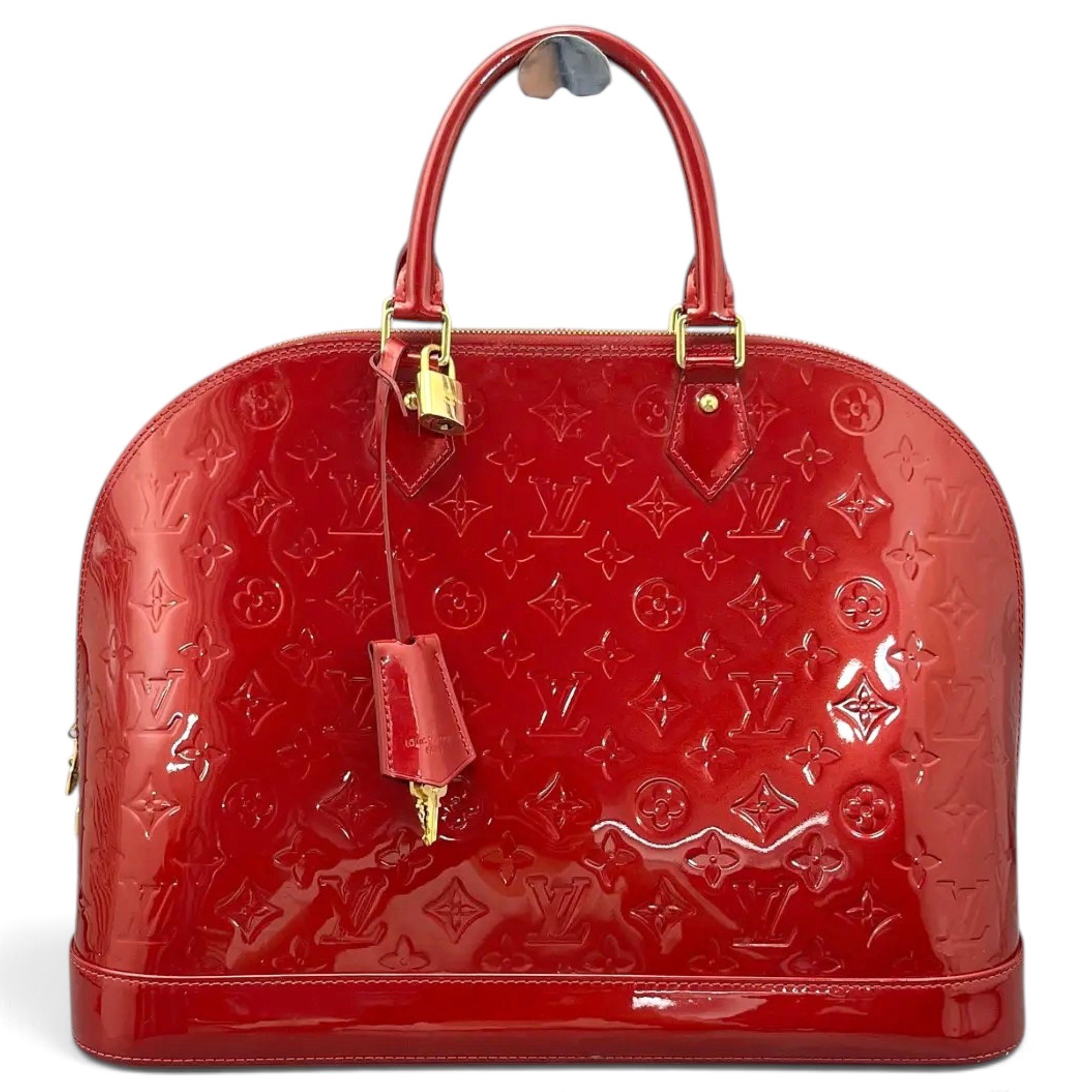 Alma patent leather handbag