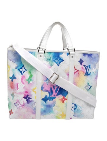 LV Monogram Watercolor Weekend GM