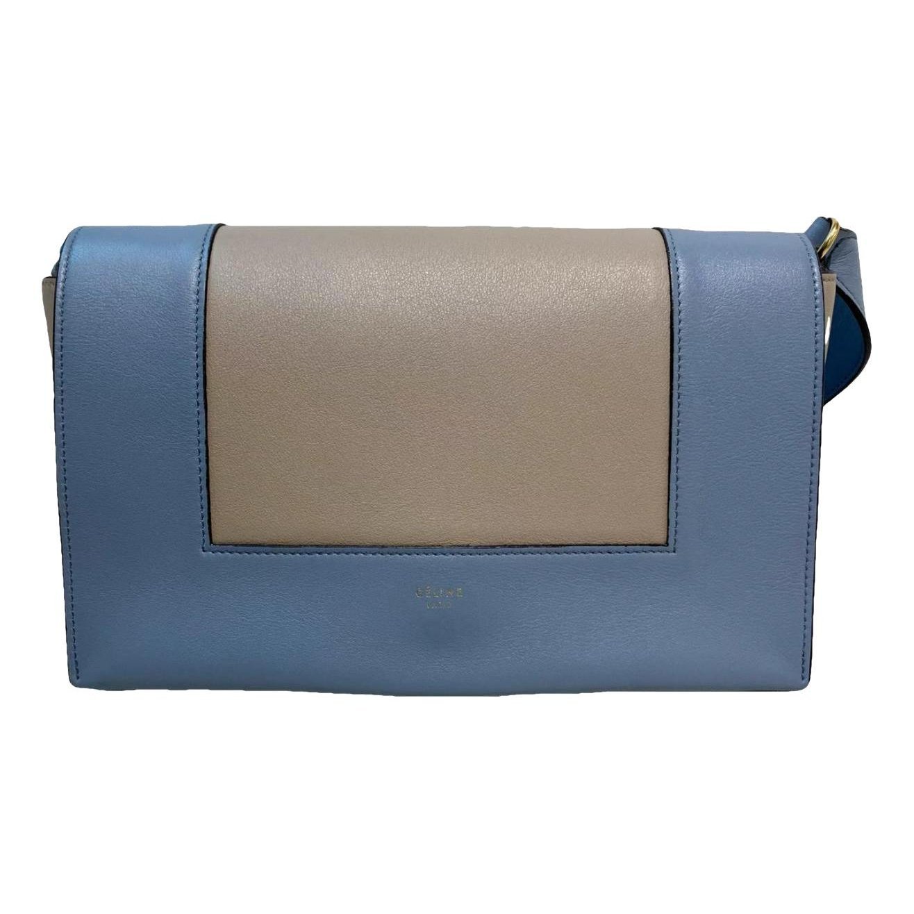 Frame leather crossbody bag