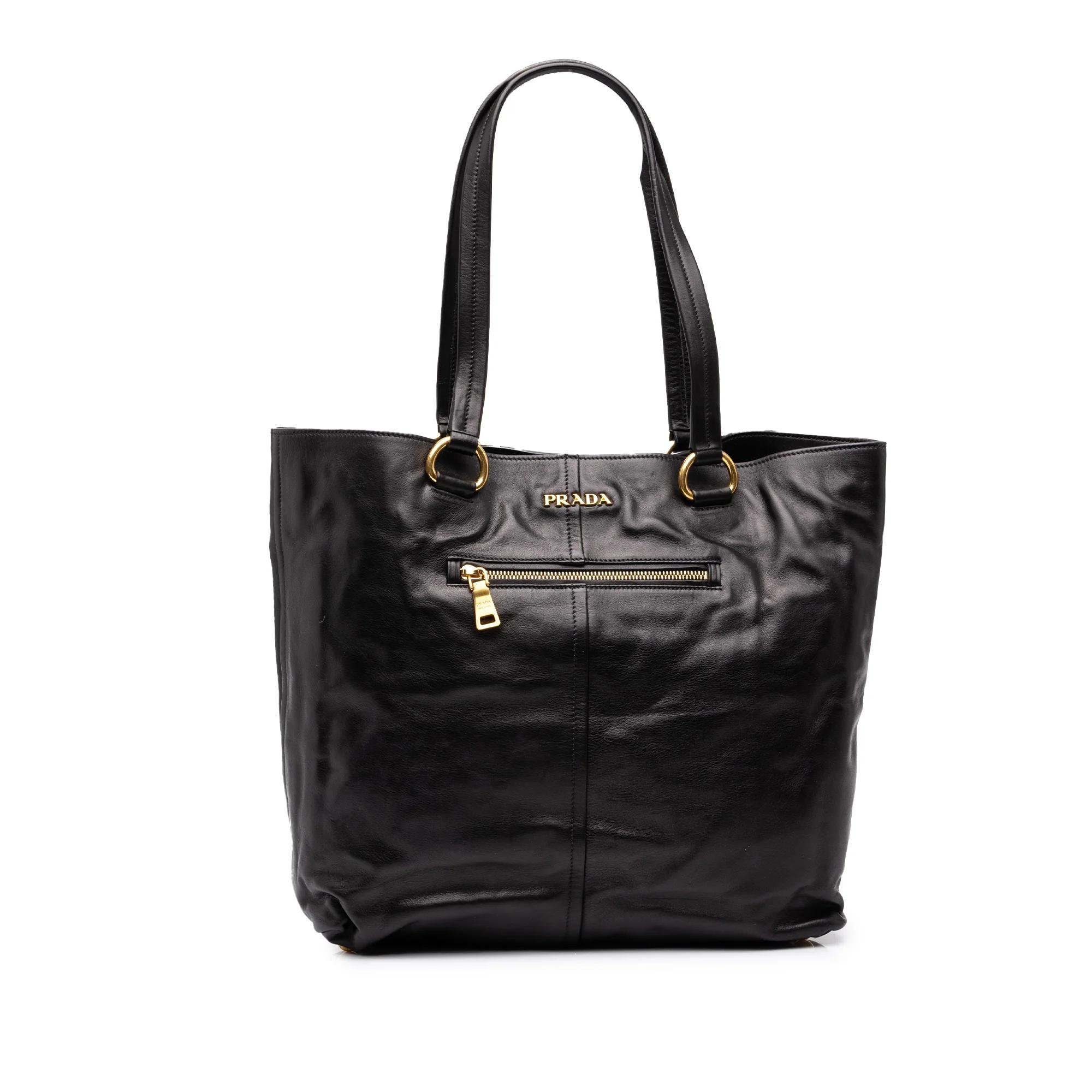 Soft leather handbag