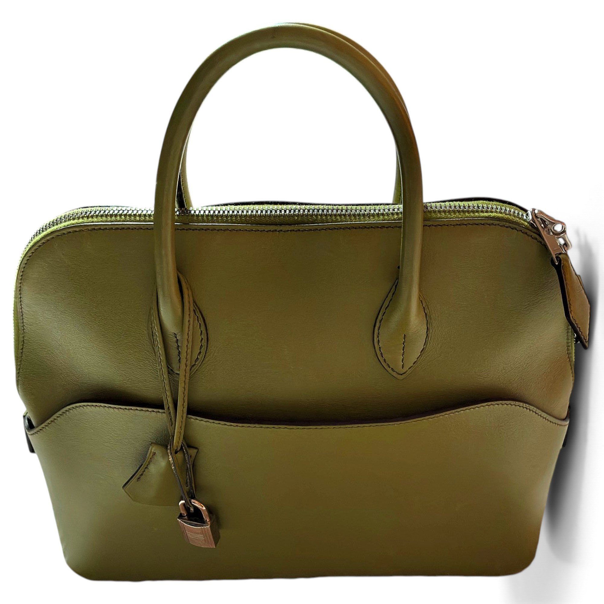 Bolide leather handbag