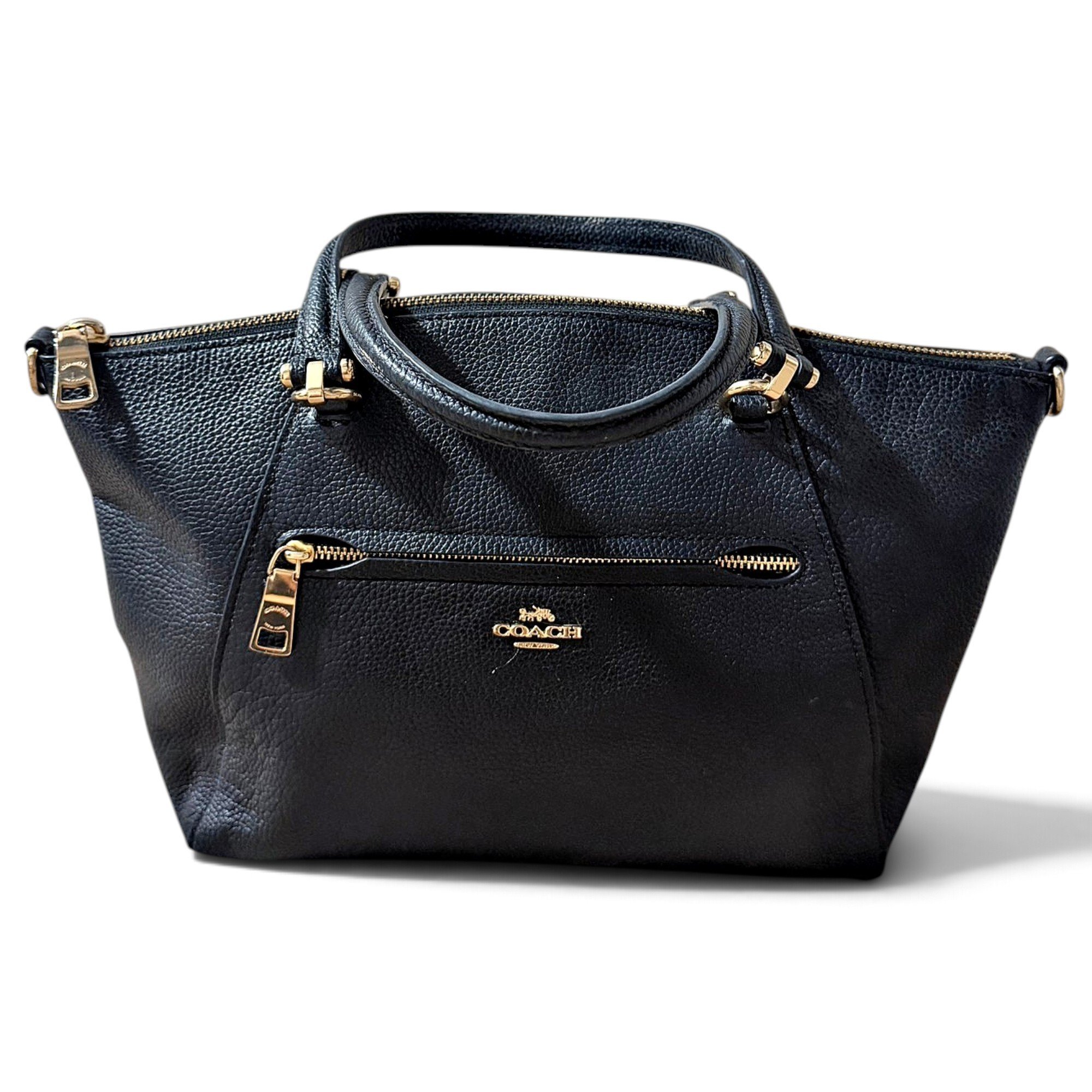 Leather handbag