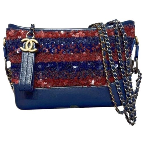 Gabrielle glitter crossbody bag
