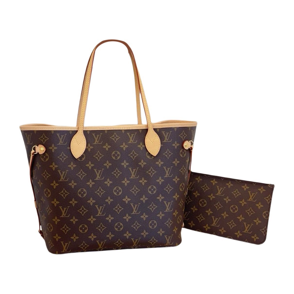 Neverfull leather tote