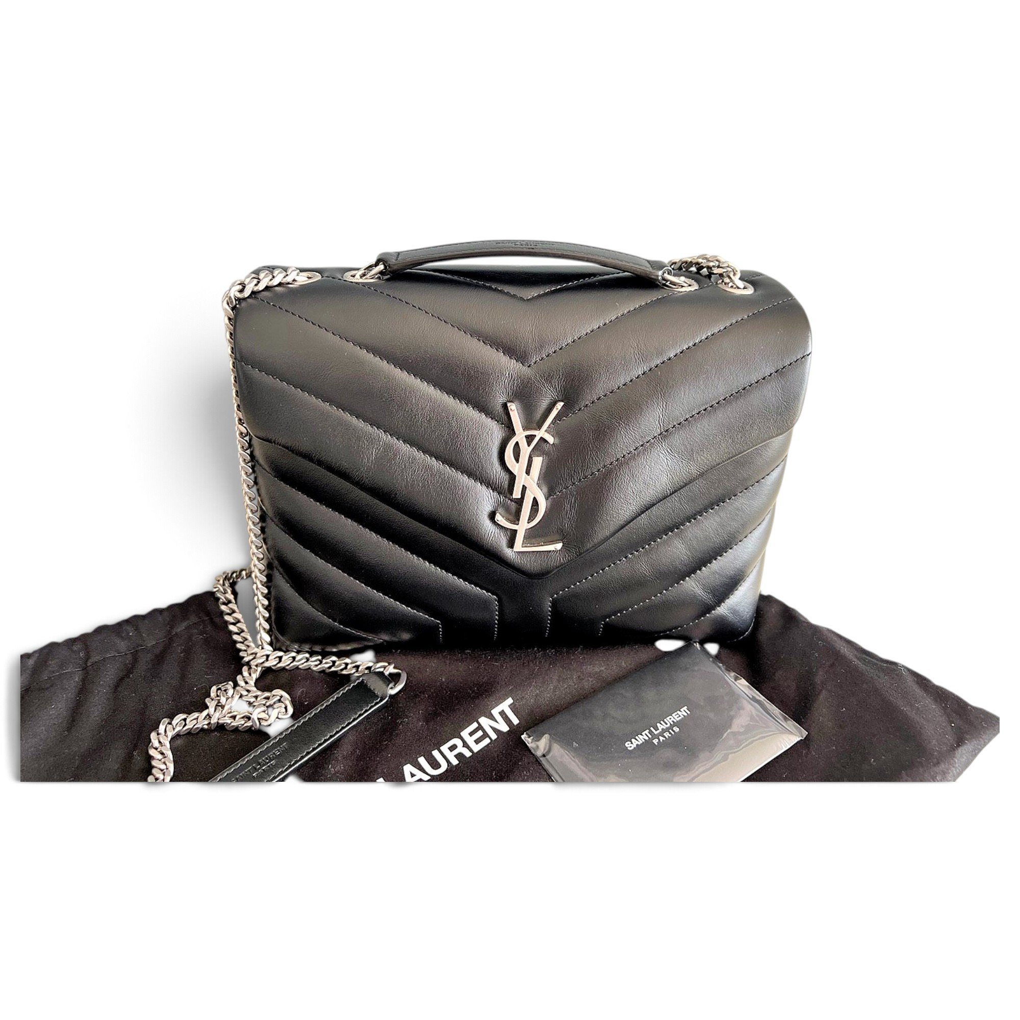 Loulou leather handbag