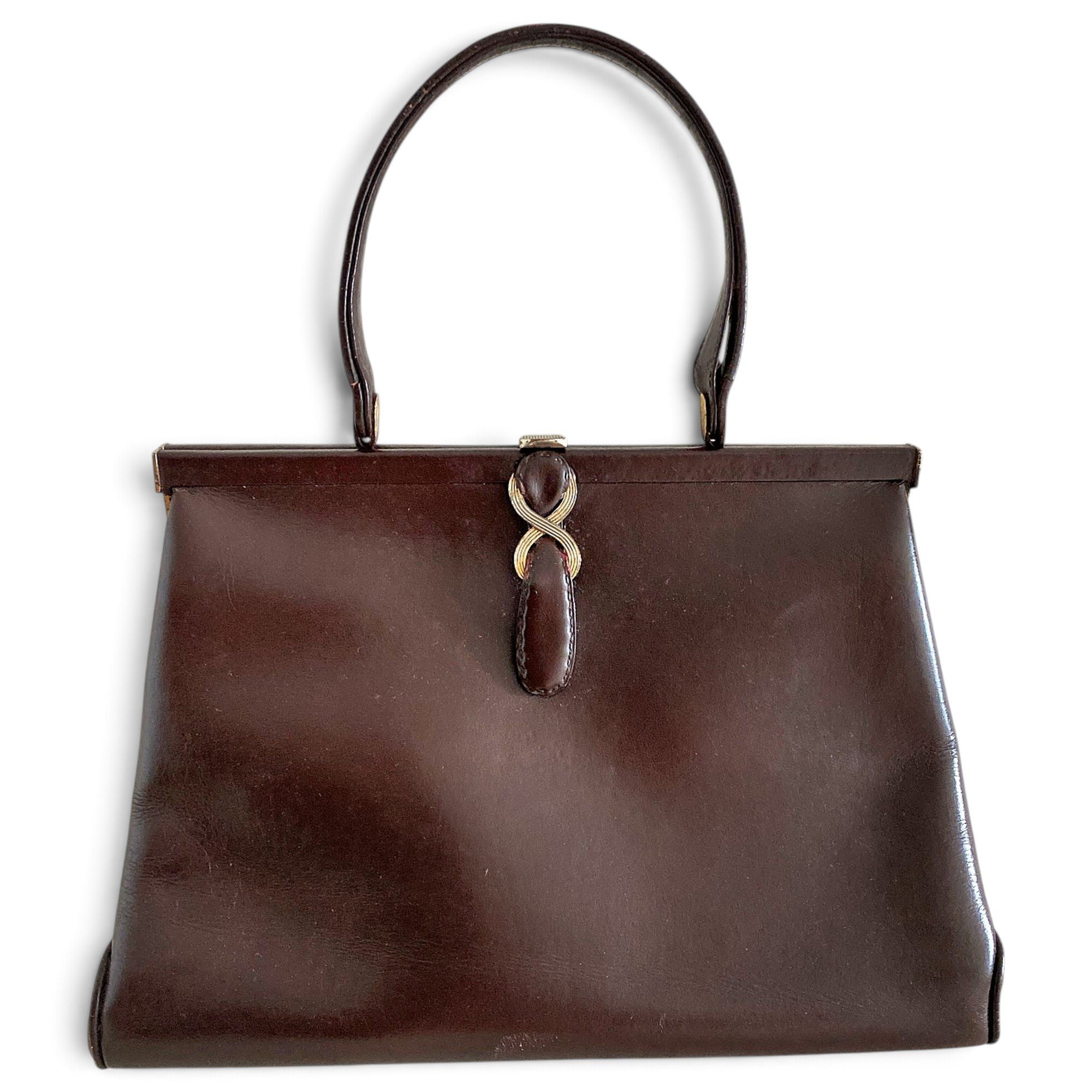 Leather handbag