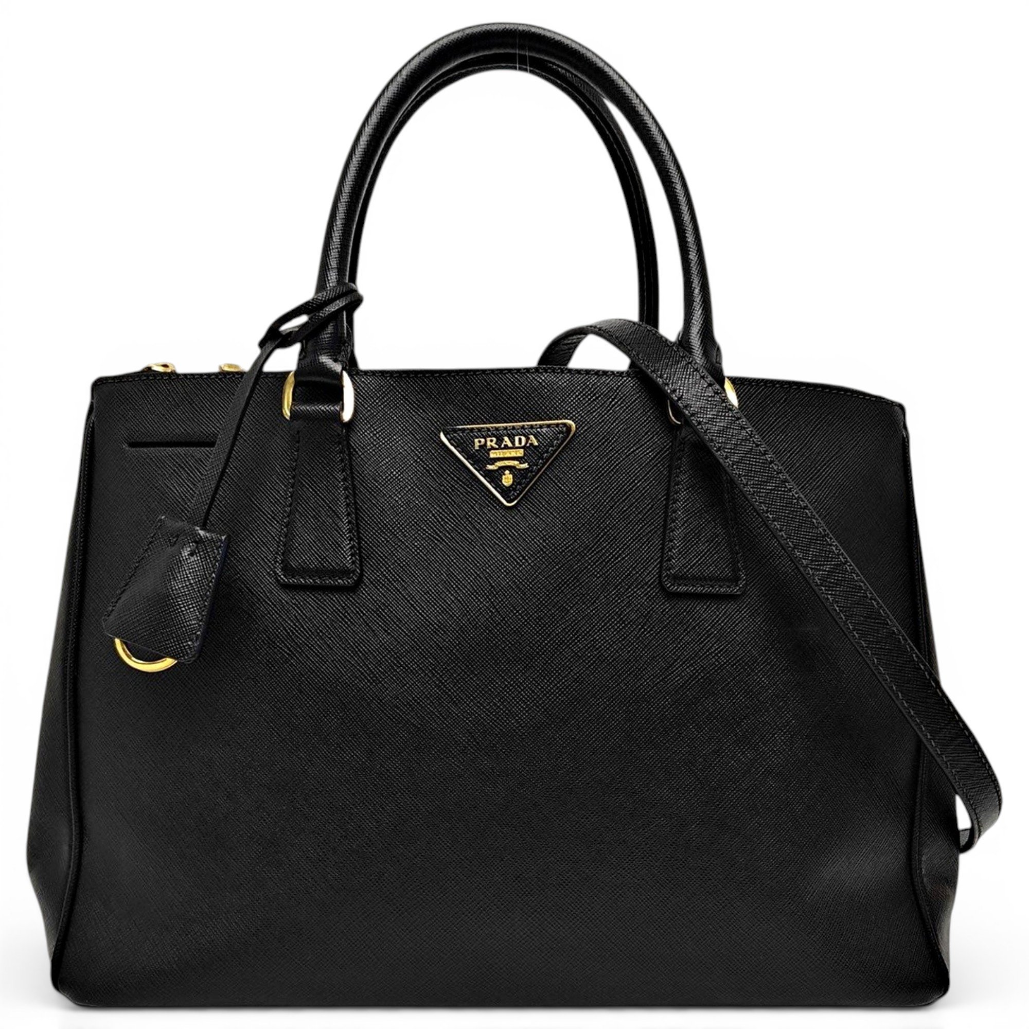 Galleria leather handbag