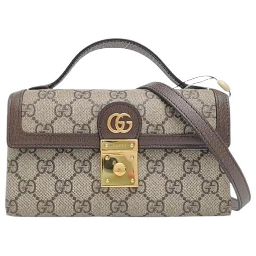 Ophidia leather handbag